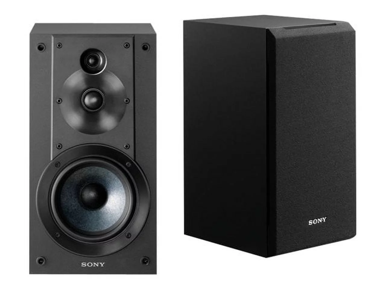 Sony SS-CS5 Stereo Bookshelf Speakers, Black (Pair)