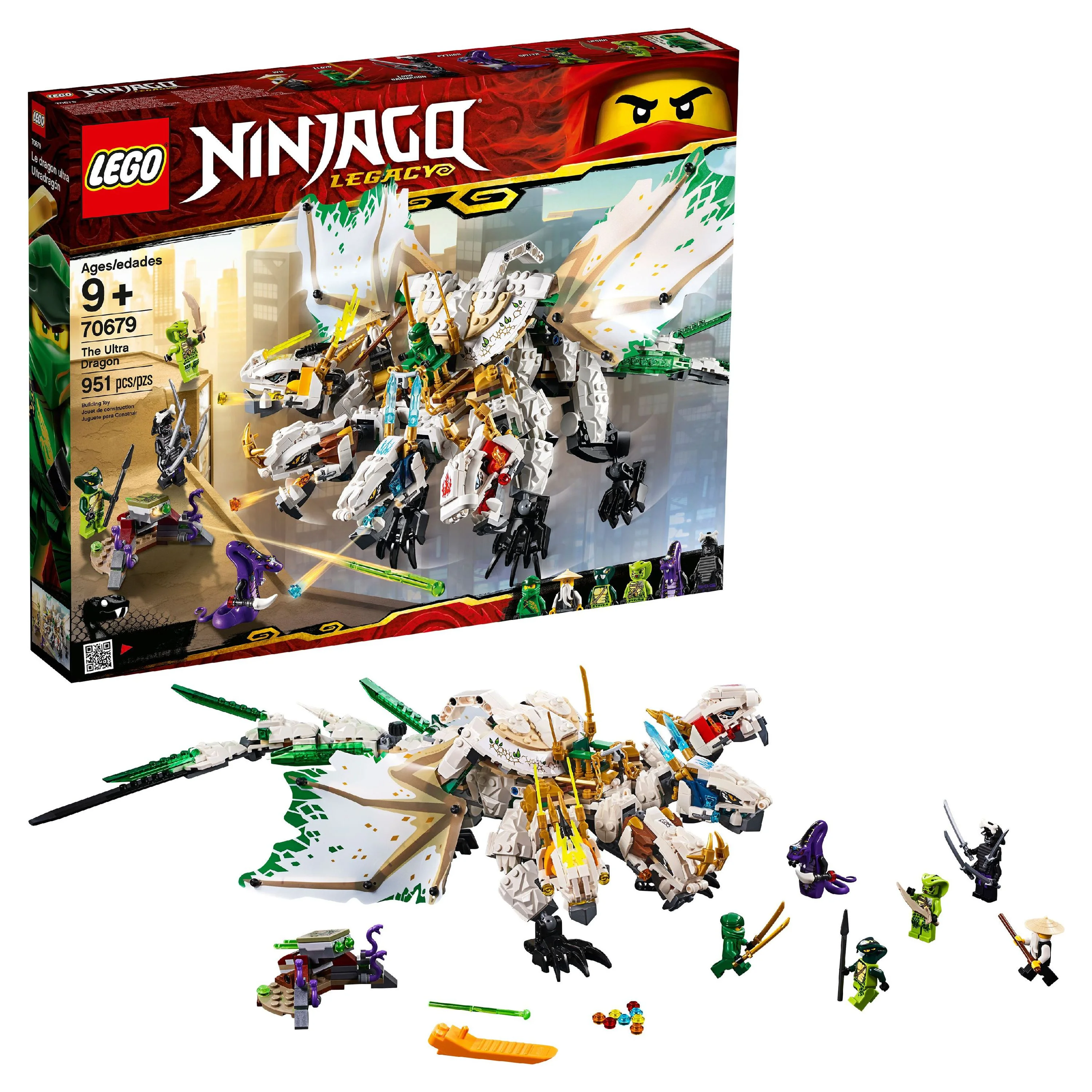 LEGO Ninjago The Ultra Dragon 70679 Ninja Dragoy Toy