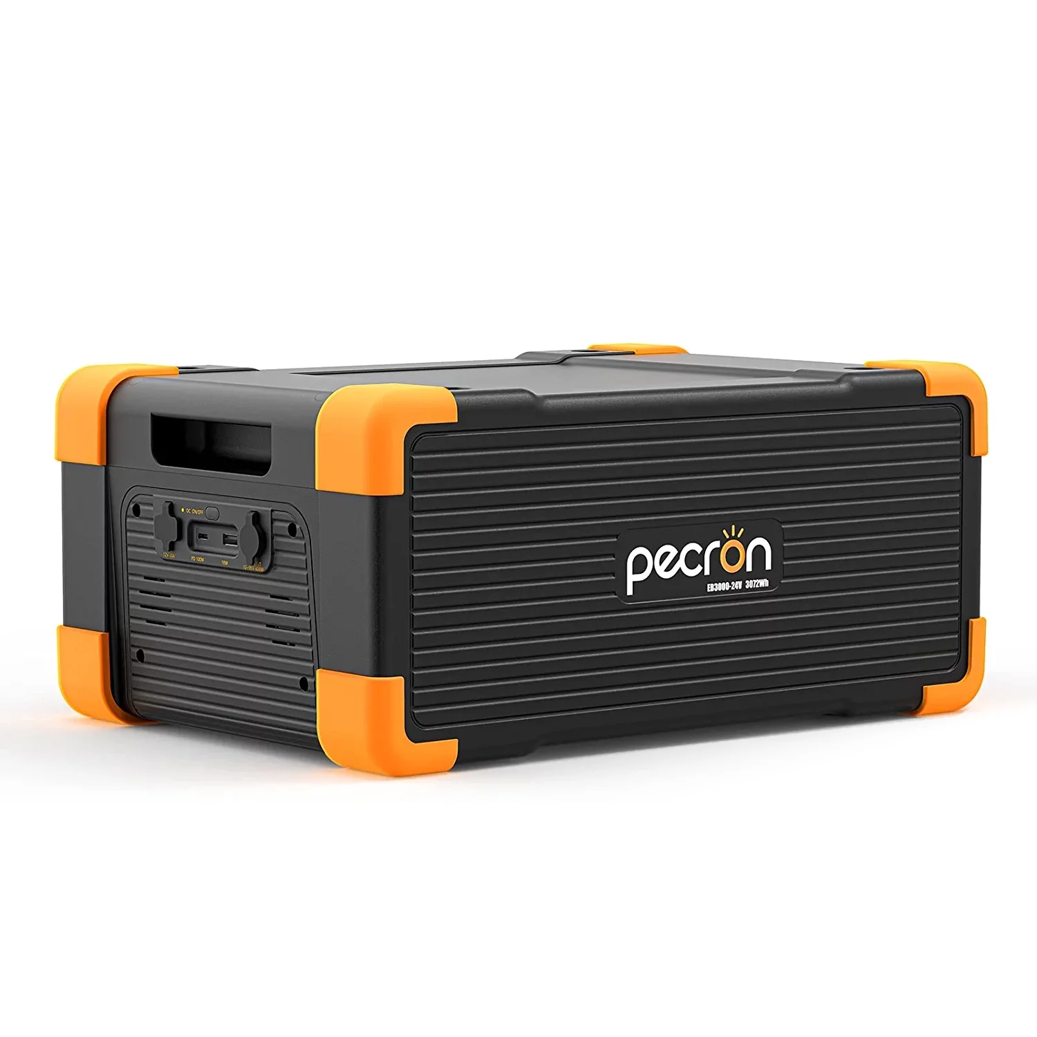 PECRON 3072Wh Expansion Battery Pack for E2000LFP Portable Power Station Up To 4992Wh Solar Generator LiFePO4 Battery for Home Emergency Backup