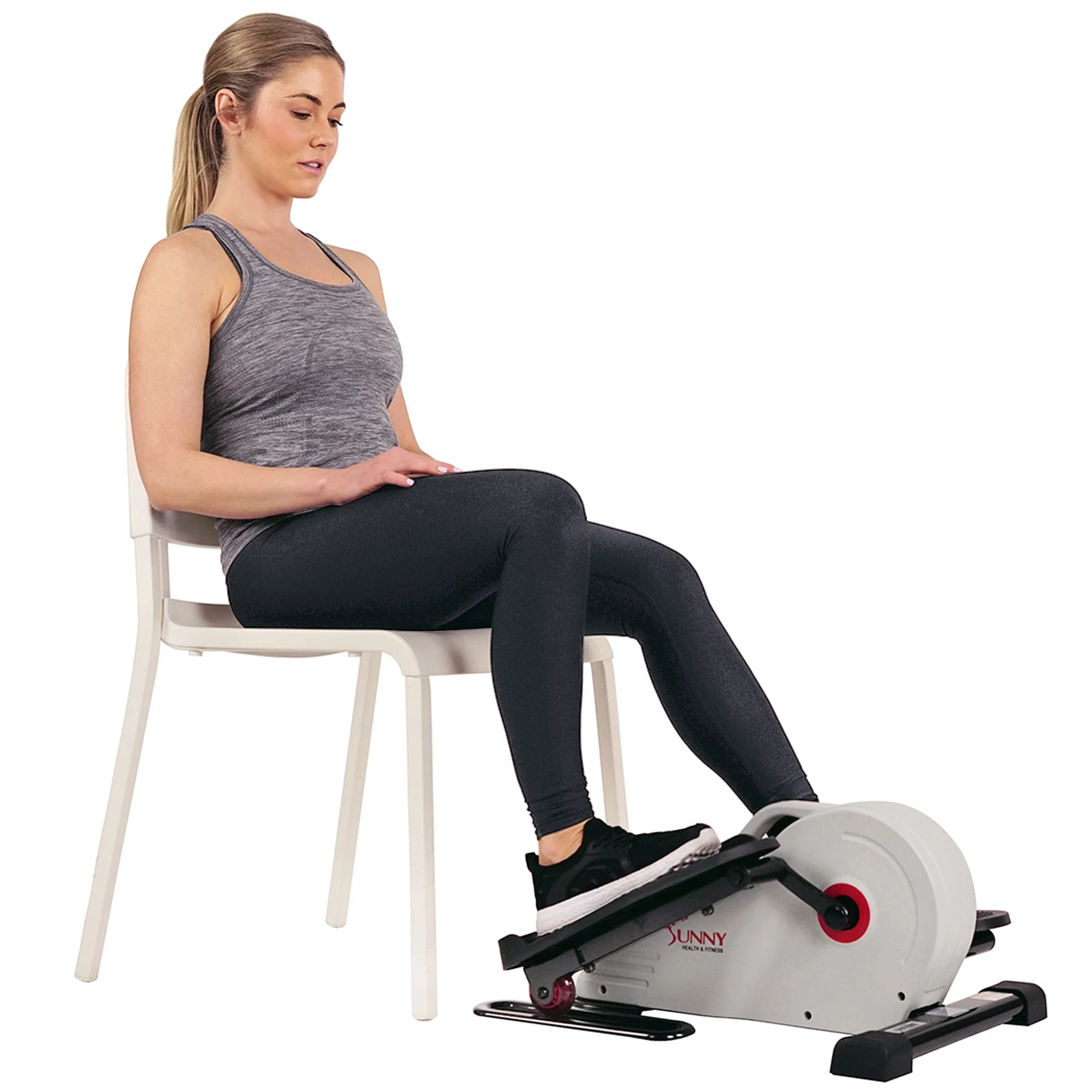 Sunny Health & Fitness Magnetic Under Desk Elliptical Peddler Exerciser – SF-E3872