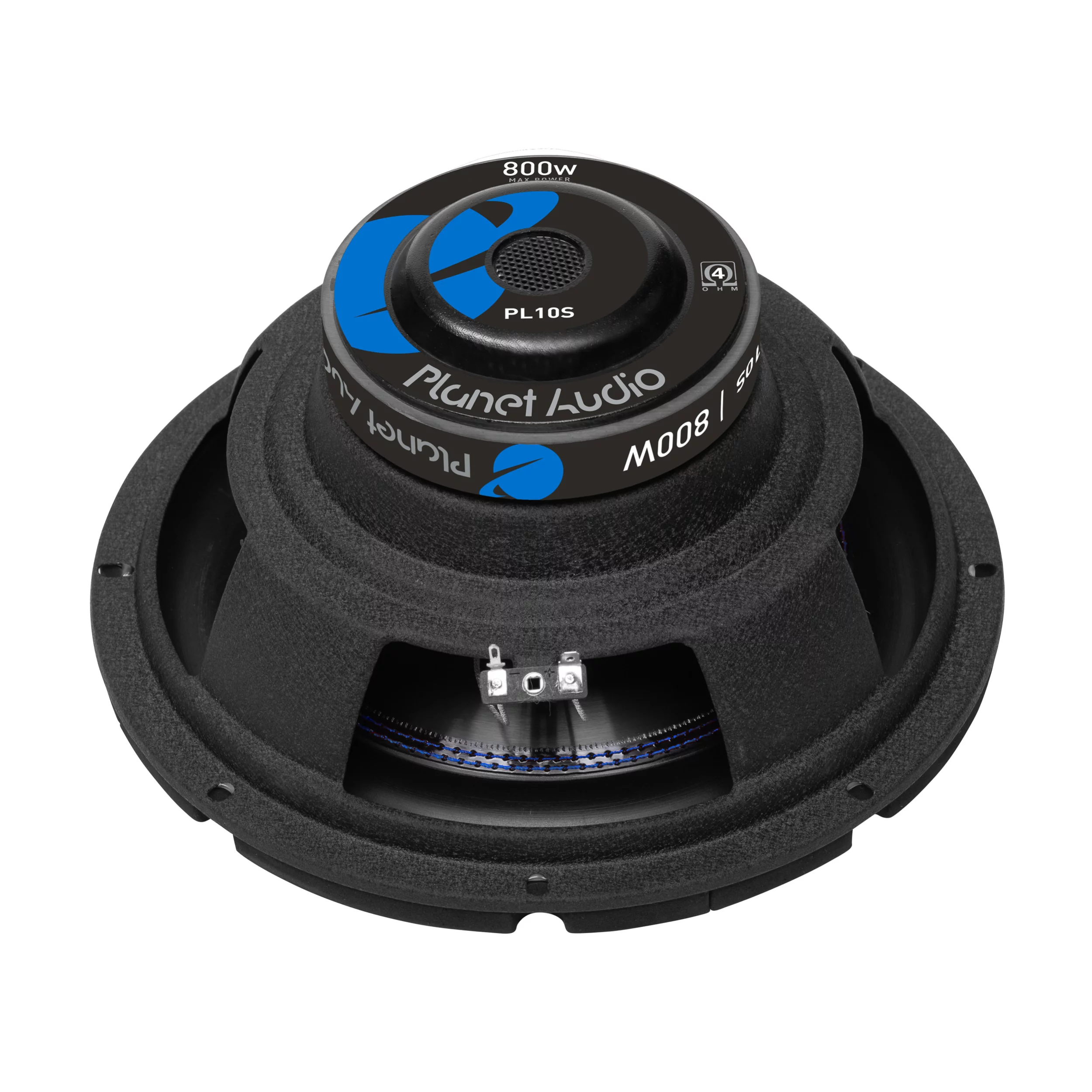 Planet Audio PL8S Pusle Series 8 Inch Car Audio Subwoofer – 600 Watts Max, Single 4 Ohm Voice Coil, Sold Individually, For Truck, Boxes and Enclosures, Use With Amplifier