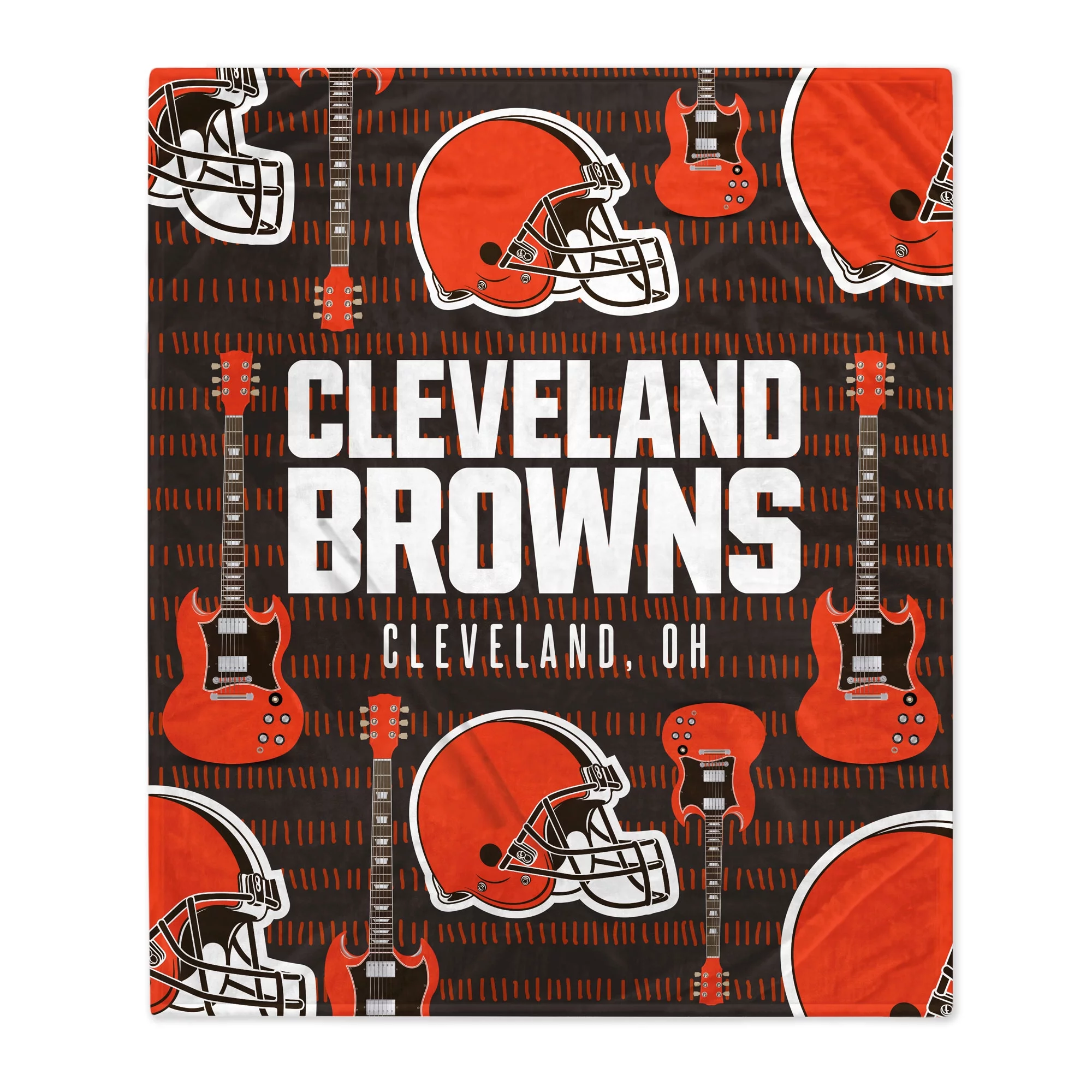 Cleveland Browns 60” x 70” Hometown Logo Fleece Blanket