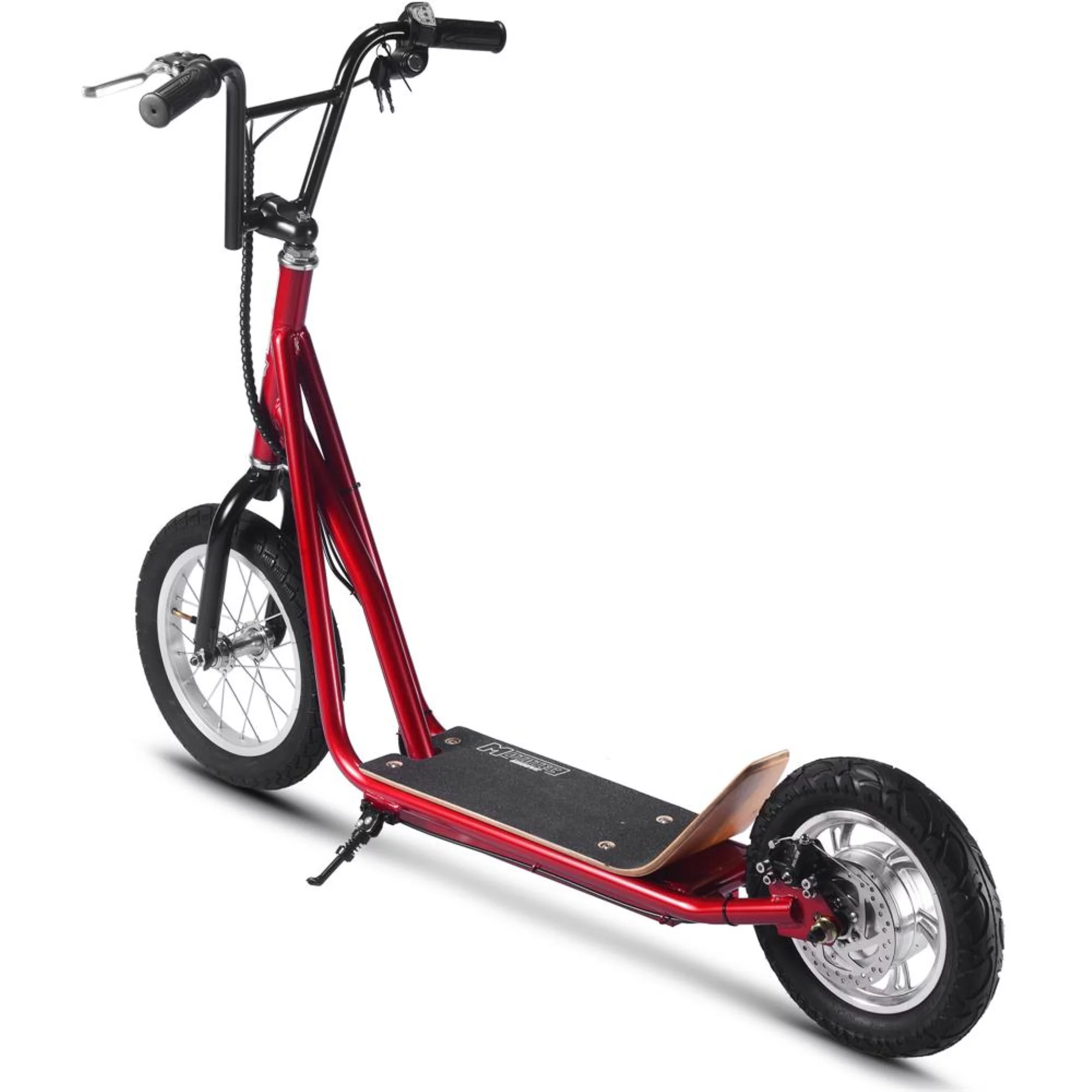 MotoTec Groove 36v 350w Big Wheel Lithium Electric Scooter Red