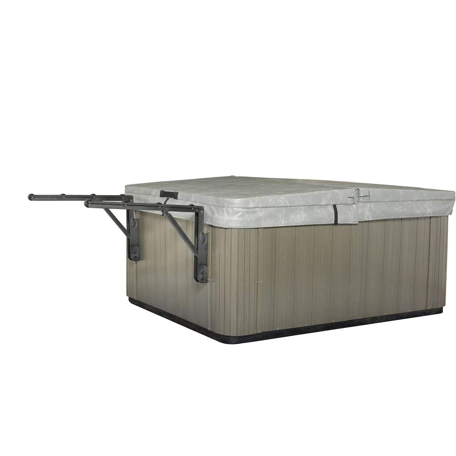 Spa Depot Slider Hot Tub Cover No-Lift Remover & Storage System