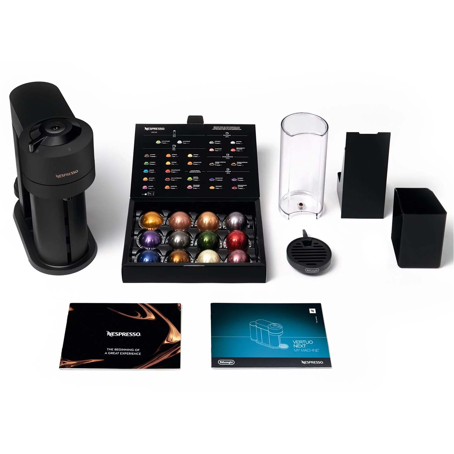 Nespresso by De’Longhi Vertuo Next Premium Coffee and Espresso Maker in Black Matt