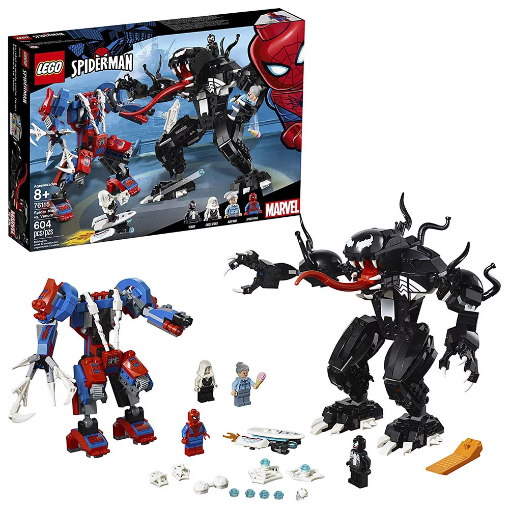 LEGO Super Heroes Marvel Spider Mech Vs. Venom 76115 Building Kit