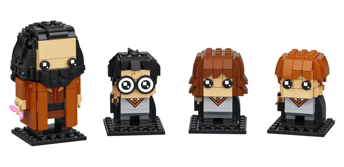 LEGO BrickHeadz Wizarding World Harry, Hermione, Ron & Hagrid 40495