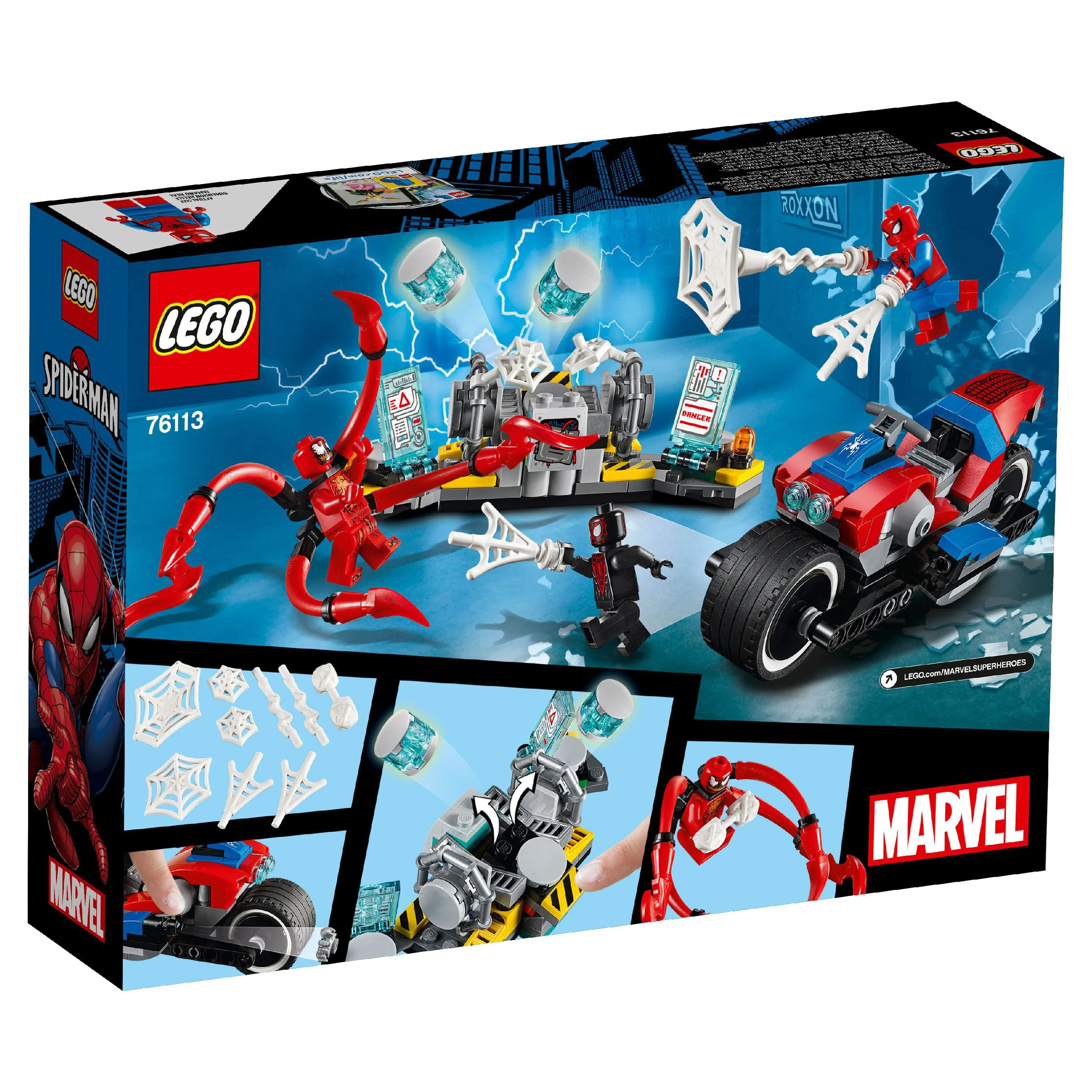 LEGO Super Heroes Spider Man Bike Rescue 76113