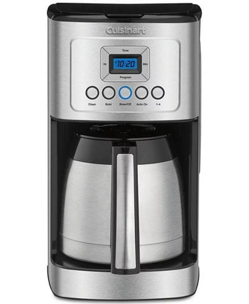 Cuisinart 12 Cup Programmable Thermal Coffeemaker, Silver, DCC-3400P1