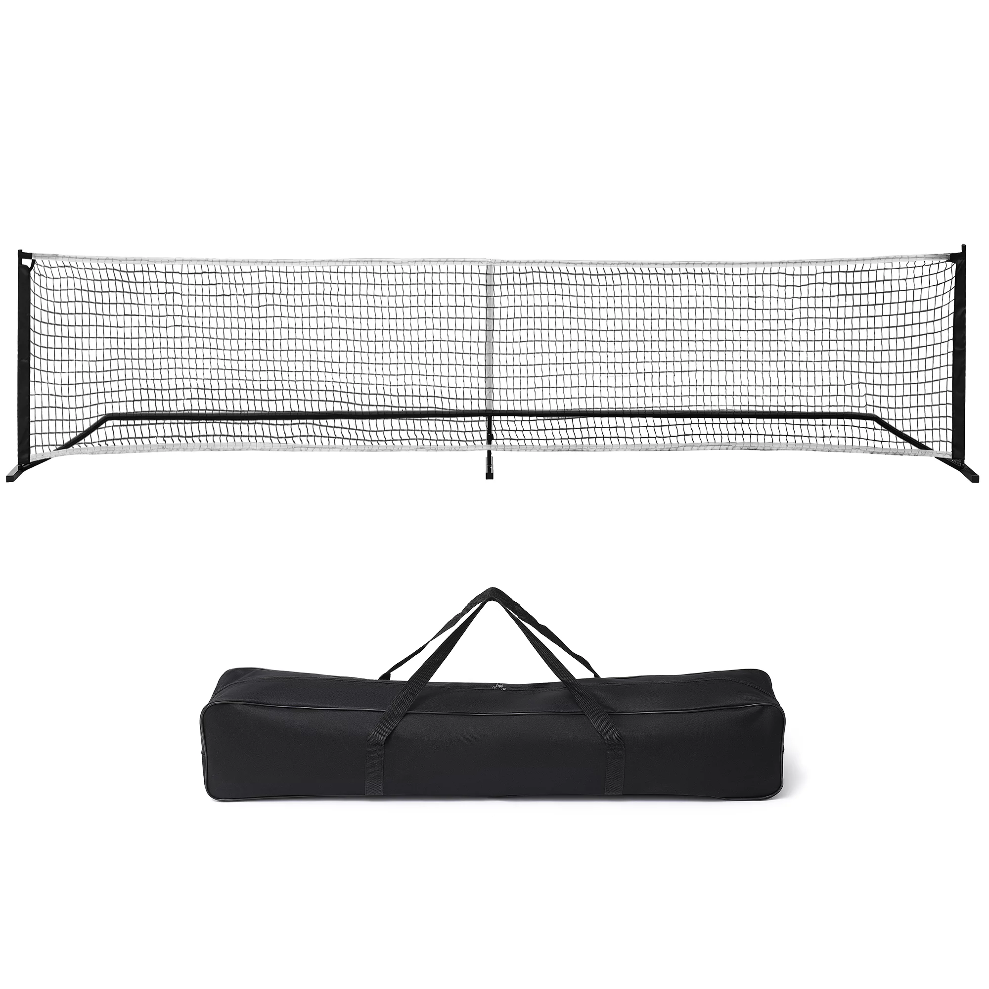 22 FT Pickleball Net Portable Outdoor USAPA Regulation Size, Pickle Ball Game Net System with Carrying Bag for Driveway Backyards