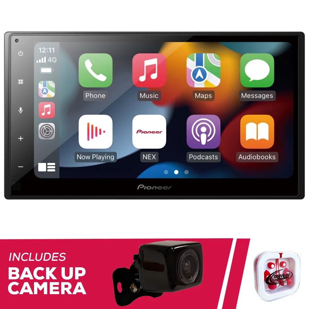 New Pioneer DMH-W2770NEX 6.8″ Multimedia Receiver with WiFi and Backup Camera