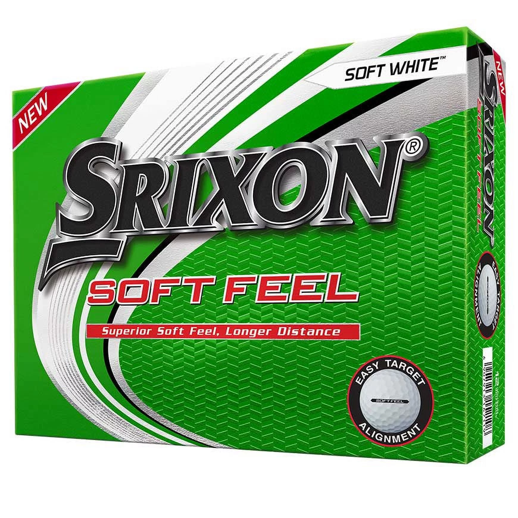 Srixon Soft Feel White Golf Ball Dozen