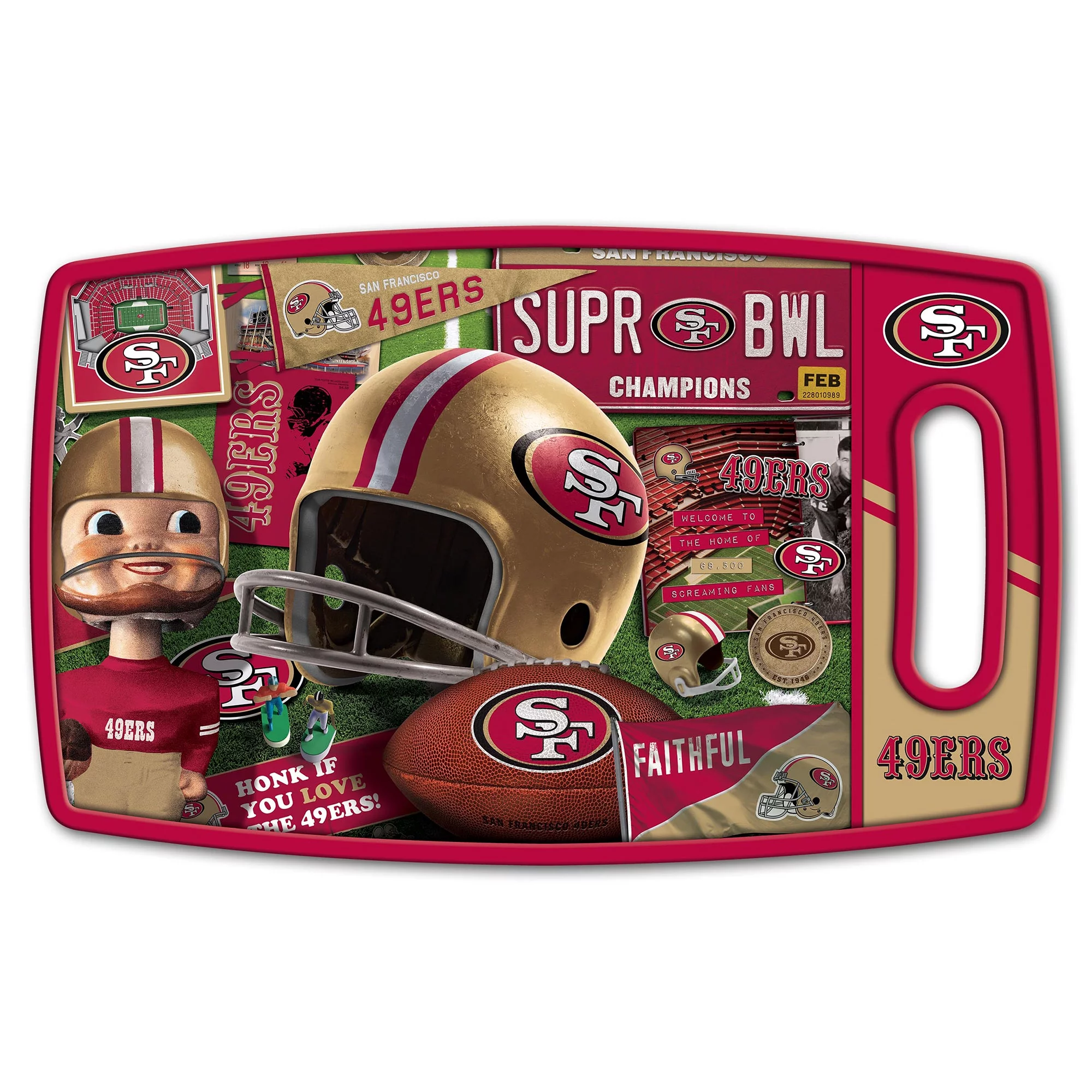 San Francisco 49ers Retro Series Cutting Board