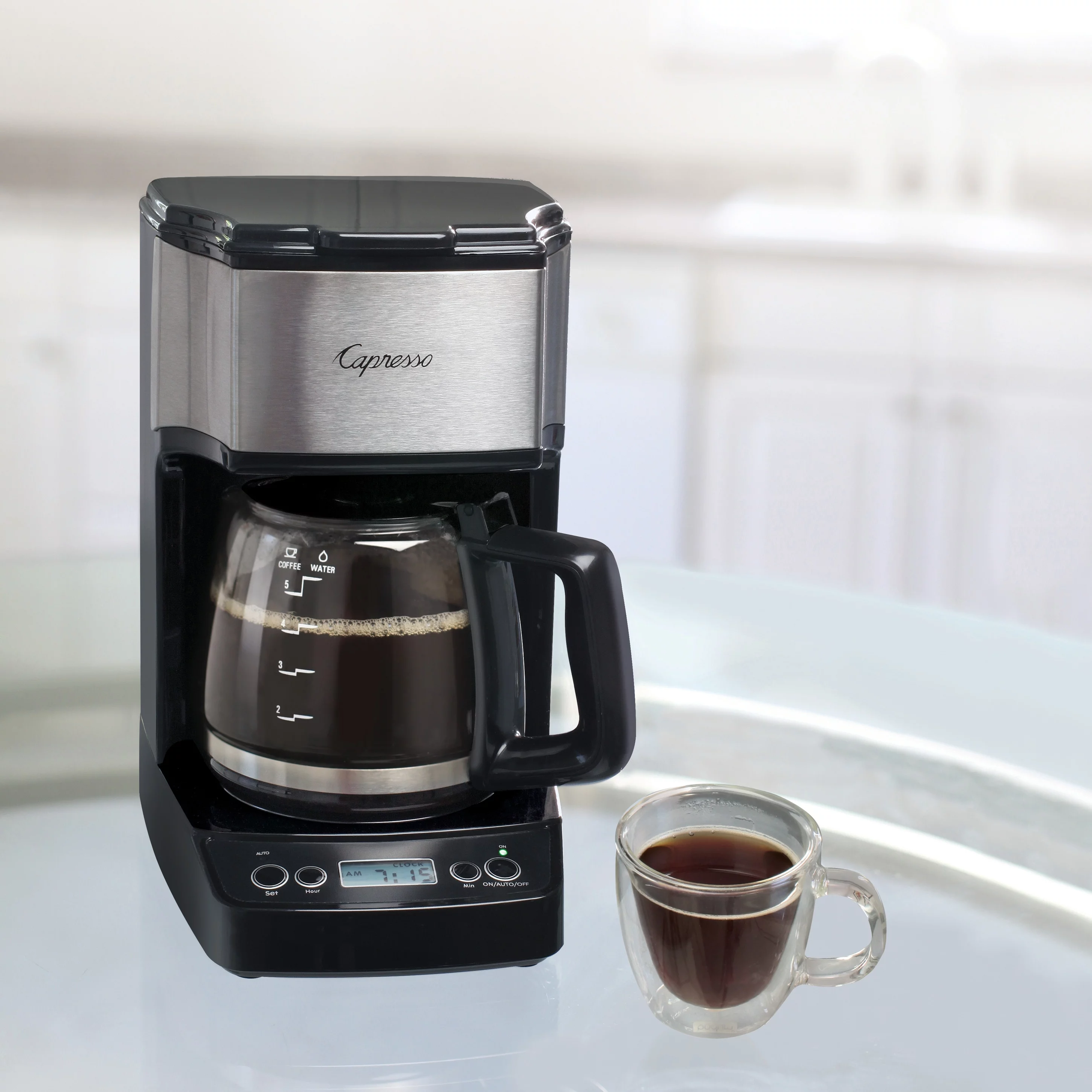 Capresso Black 5 Cup Drip Coffee Maker