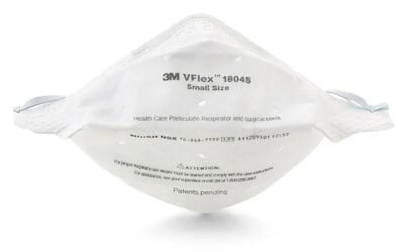 3M VFlex N-95 Particulate Respirator and Surgical Mask, 1804S Bx/50