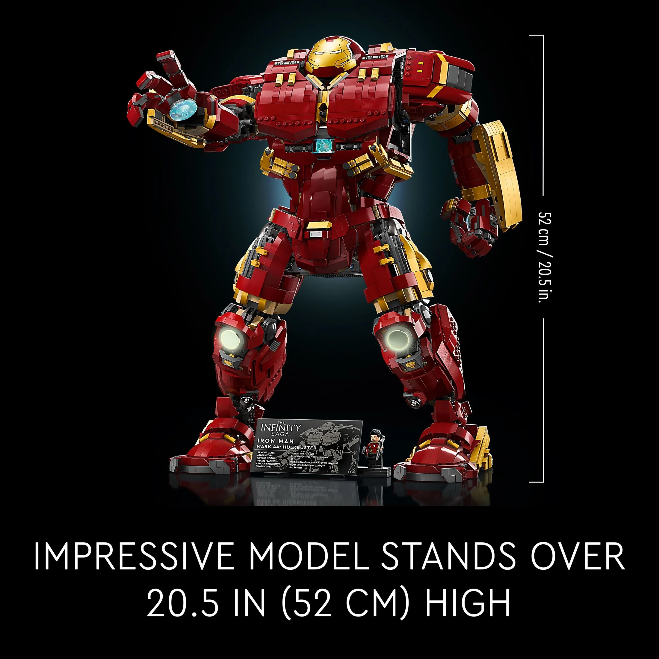 LEGO Marvel Hulkbuster 76210 Building Set – Avengers Movie Inspired Building Set with Minifigure, Authentic Display Model for Adults and Age of Ultron Enthusiasts Ages 18+