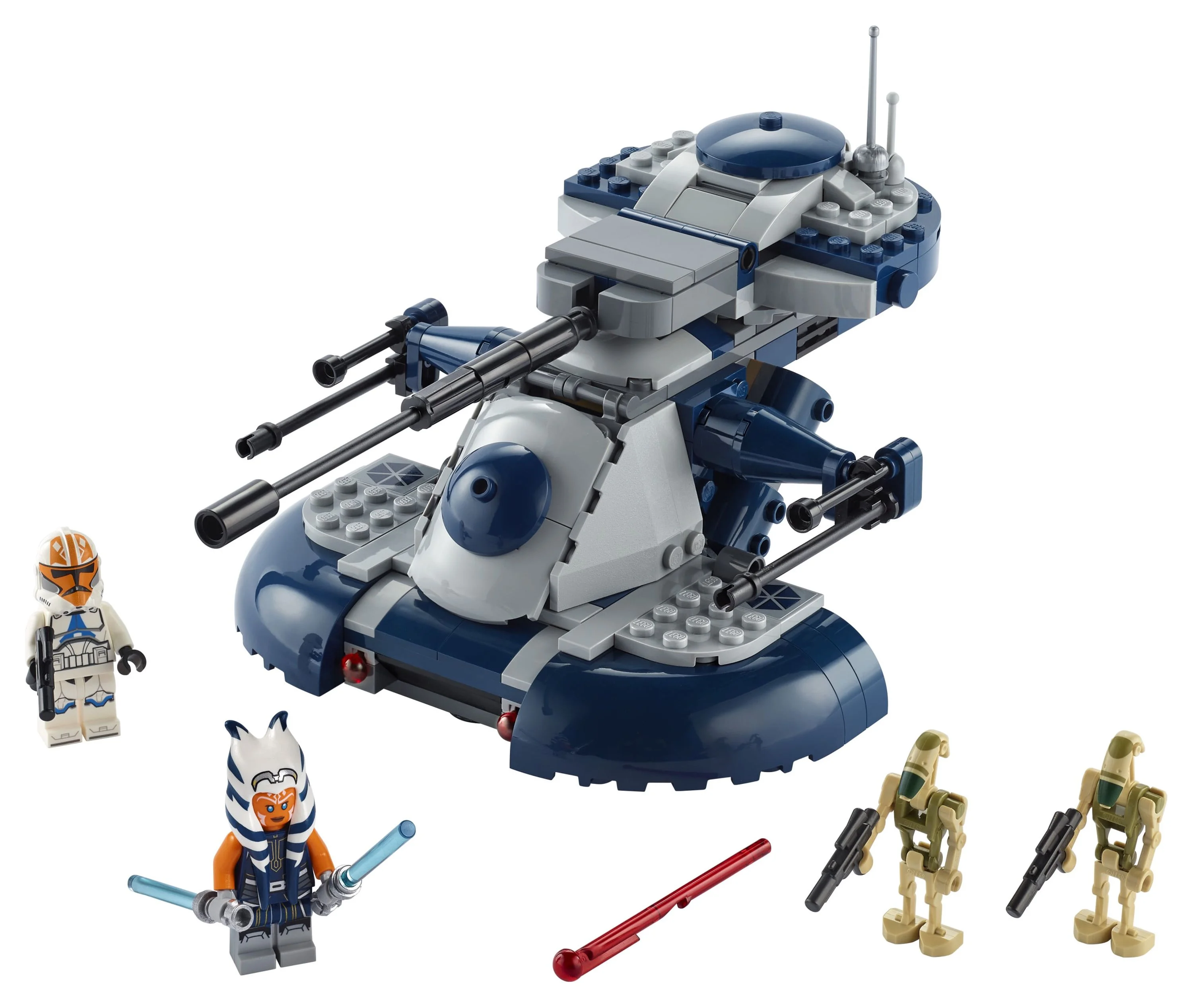 LEGO Star Wars: The Clone Wars Armored Assault Tank (AAT) 75283 Building Toy Set (286 Pieces)