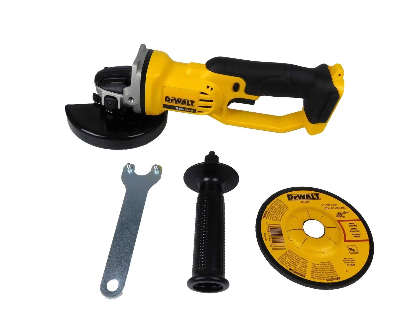 DeWALT Max 4-1/2″ / 5″ 20V Cordless Grinder DCG412B (Bare Tool)