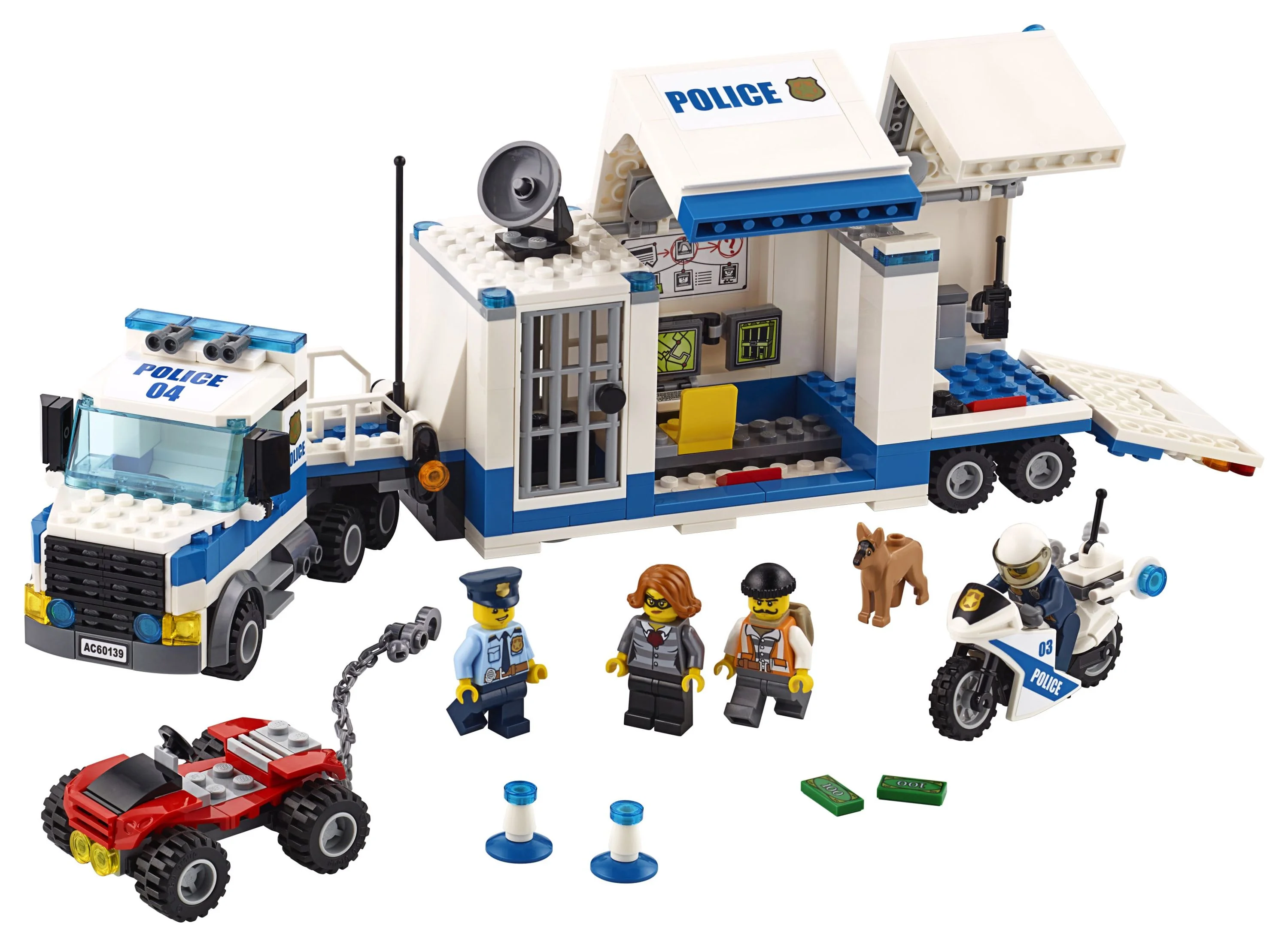 LEGO City Police Mobile Command Center 60139 (374 Pieces)