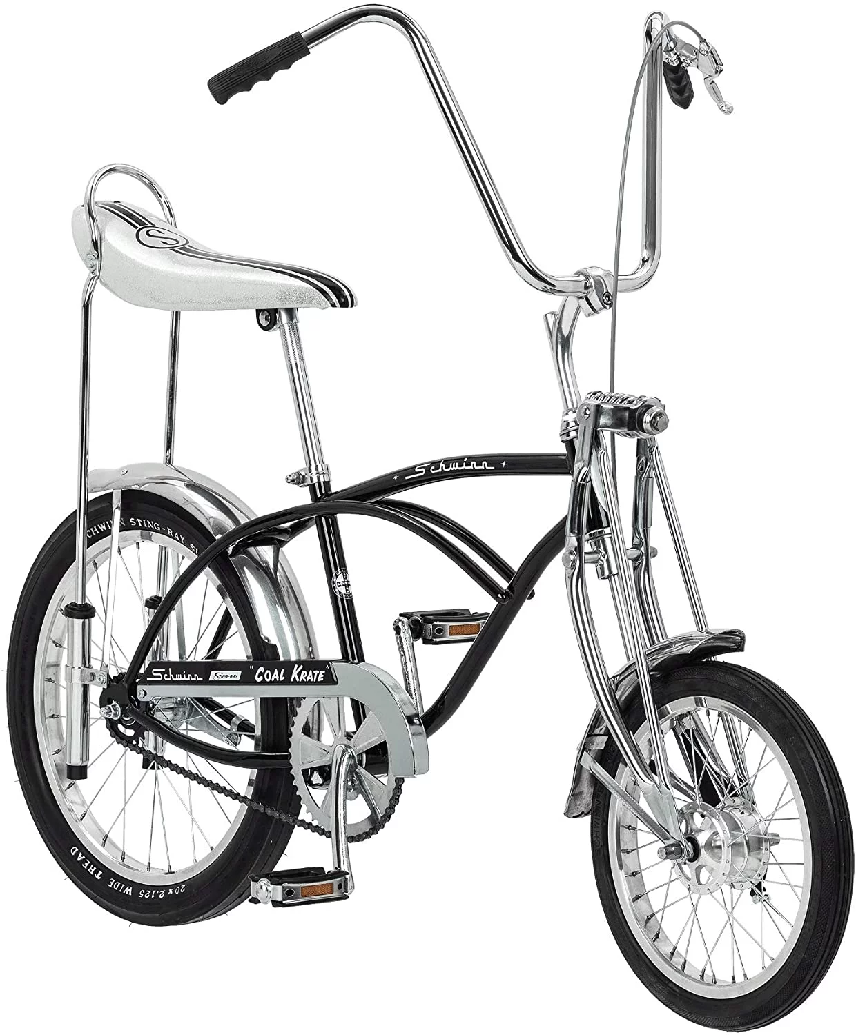 Schwinn Classic Old School Karate Bike, Ape Handlebar And Bucket Saddle, 20 In. Wheels