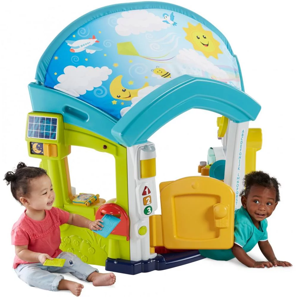 Fisher-Price Laugh & Learn Playhouse Educational Toy for Babies & Toddlers, Smart Learning Home