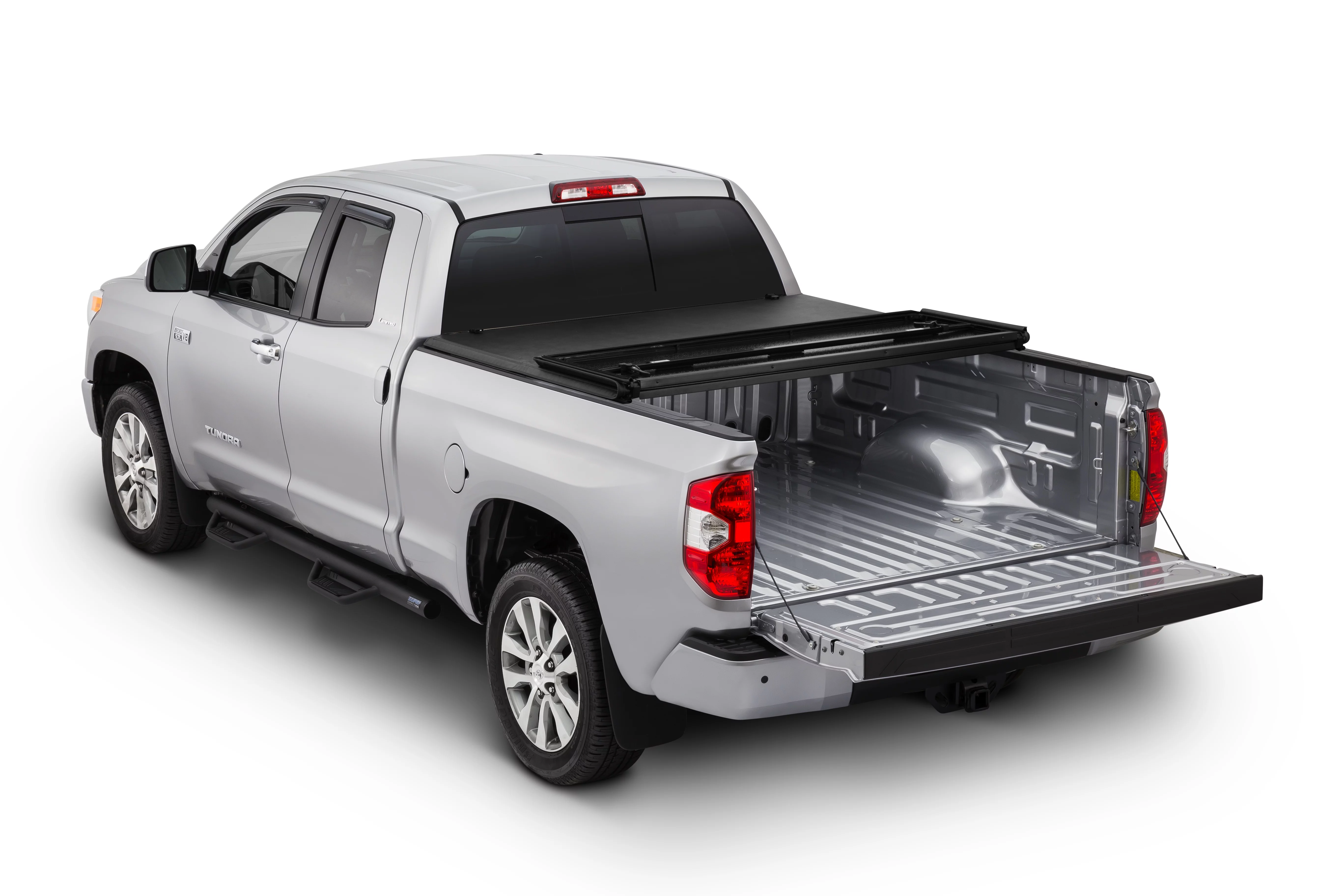 Tonno Pro Hard Fold, Hard Folding Truck Bed Tonneau Cover | HF-551 | Fits 2005 – 2015 Toyota Tacoma 5′ Bed (60.3″)