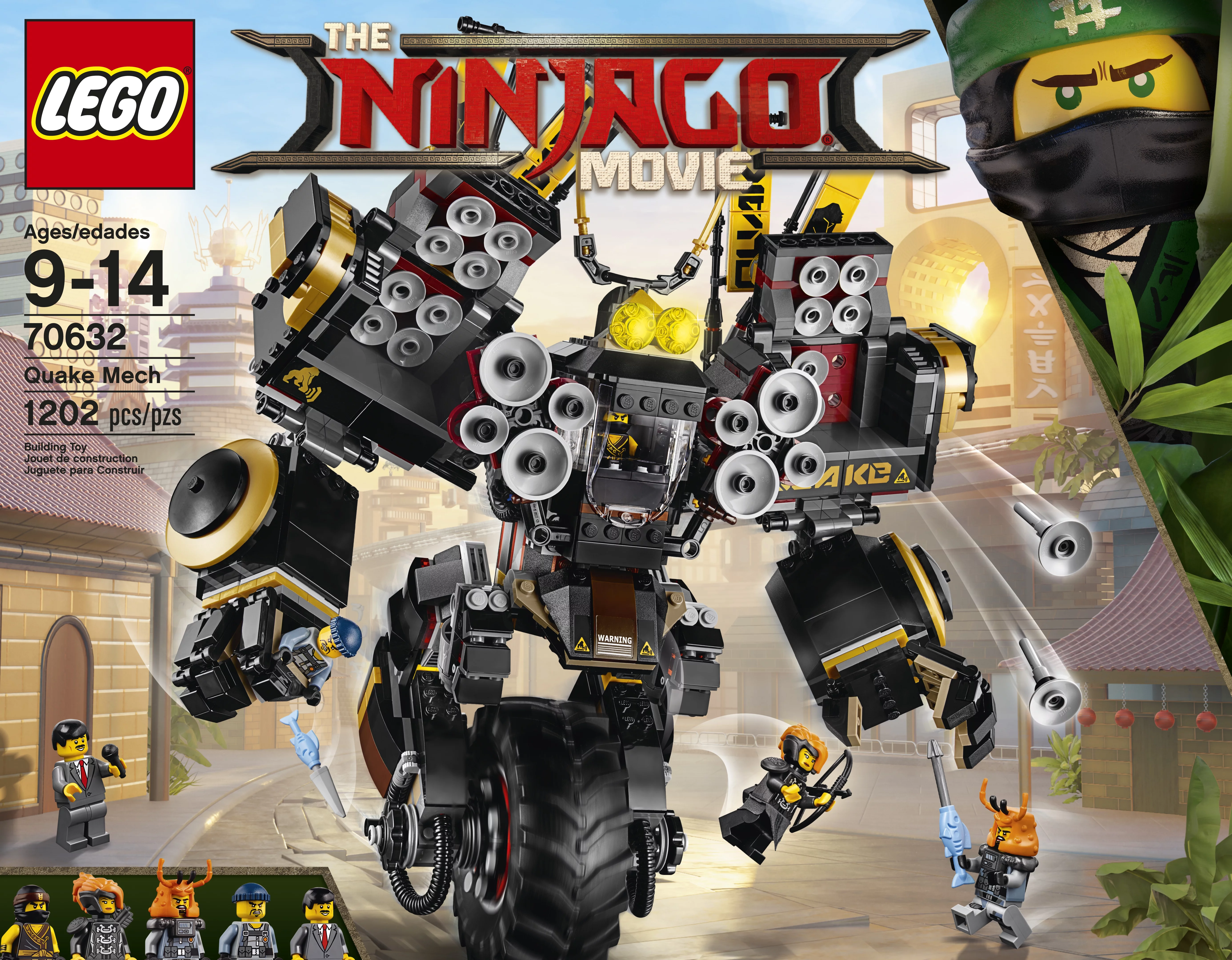 LEGO Ninjago Movie Quake Mech 70632 (1,202 Pieces)