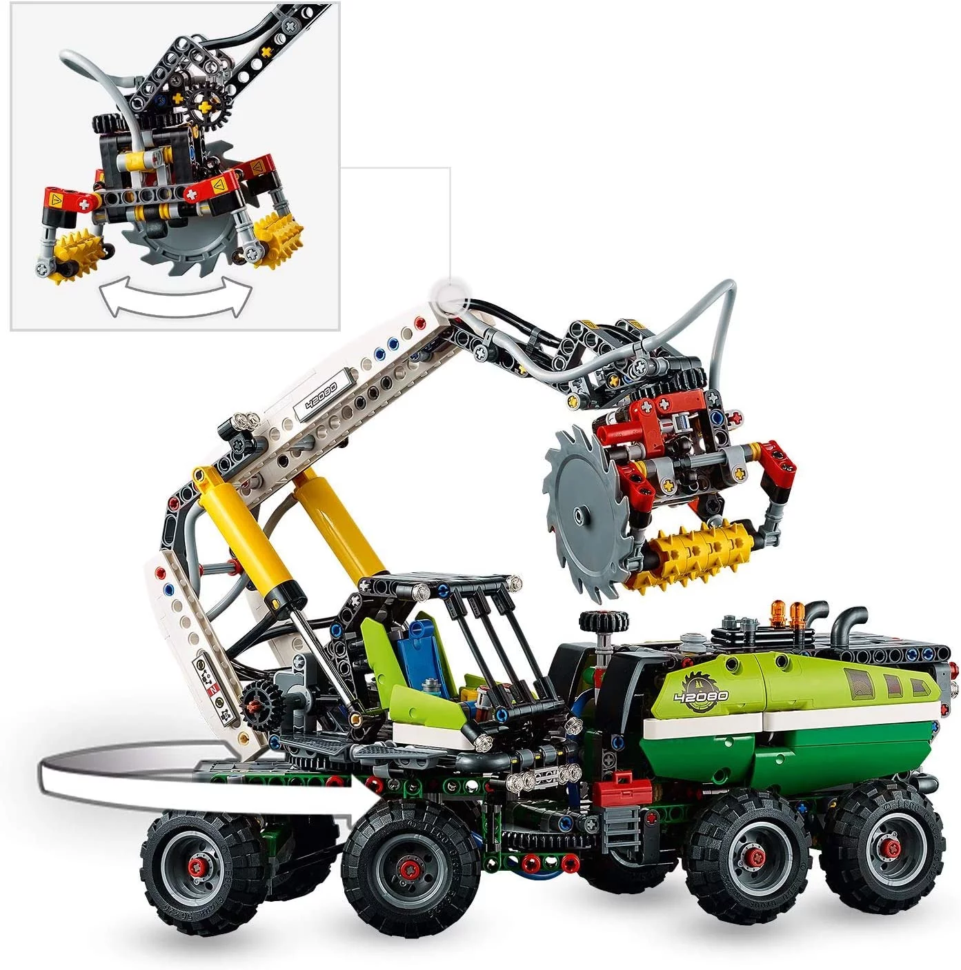 LEGO Technic Forest Machine 42080 Building Kit (1003 Pieces)