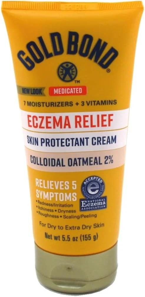 Gold Bond Medicated Eczema Relief Skin Protectant Cream, 5.5 oz.