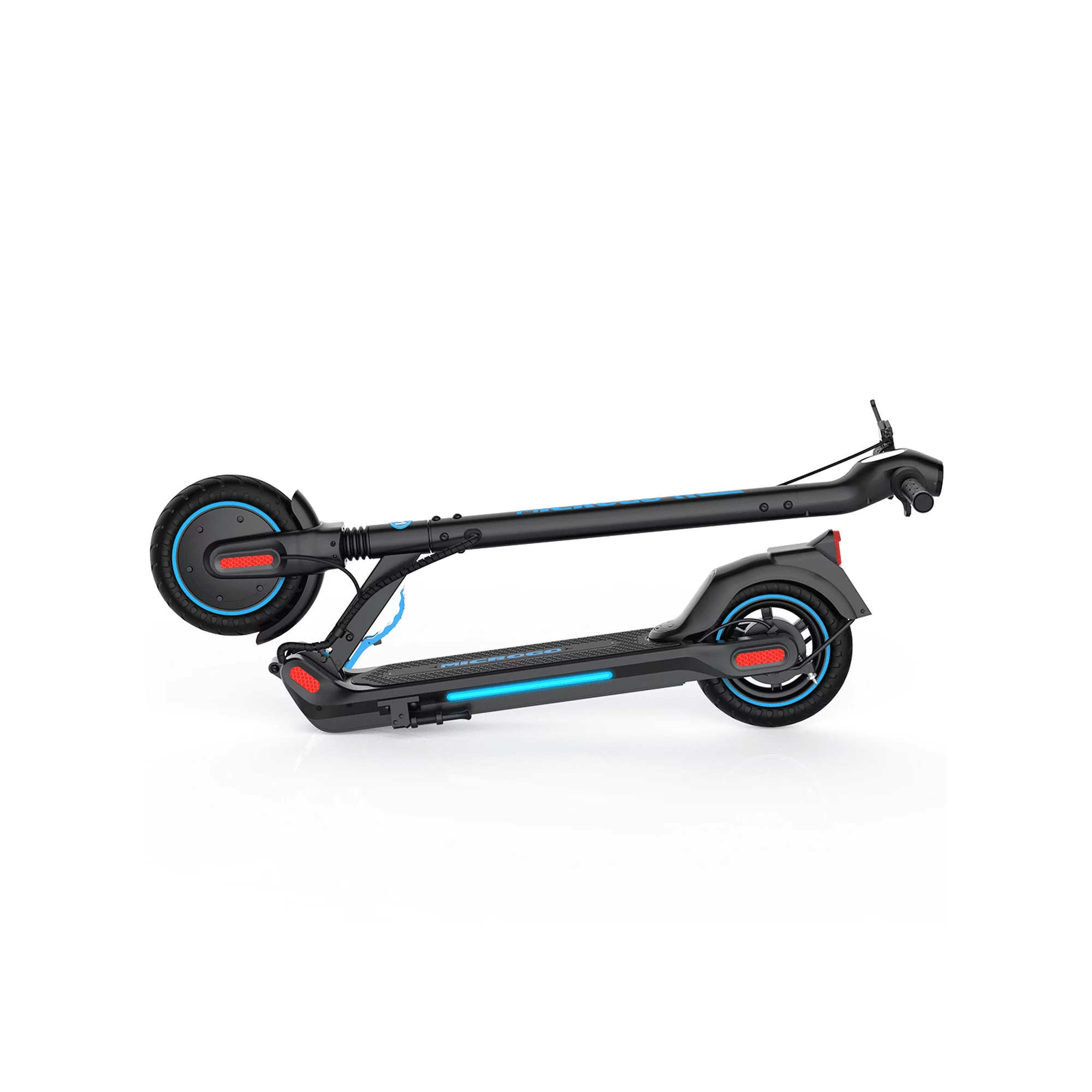 MICROGO M5 Plus Electric Scooter, 500W Motor 10″ Honeycomb Tires for Adults, Long Range 19 Mph Top Speed Foldable Kick E Scooter Commuter