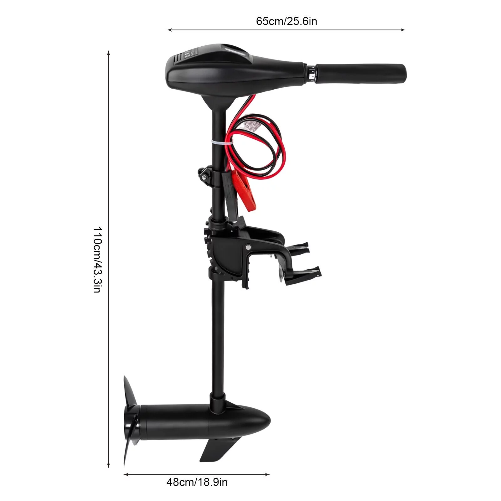 40LB/58LB Trolling Motor Outboard Motor Thrust Electric Trolling Motor Fishing Boat Engine 12v