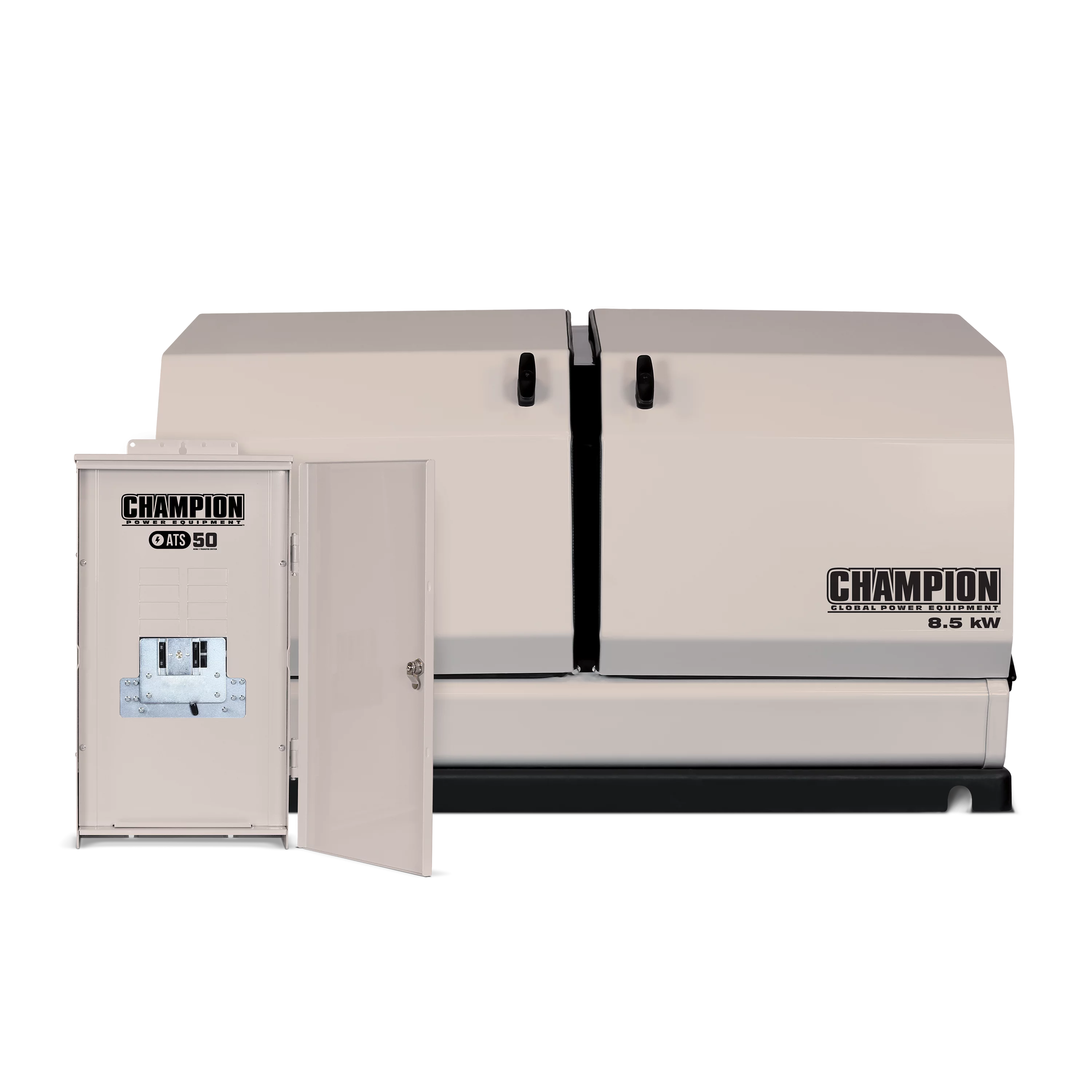 Champion Power Equipment 8.5kW Home Standby Generator with 50-Amp Outdoor Automatic Transfer Switch