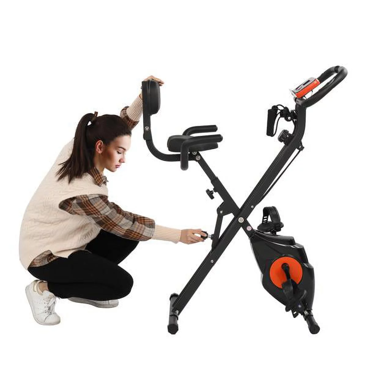 Exercise Bike Home Folding Exercise Bike Christmas Gift