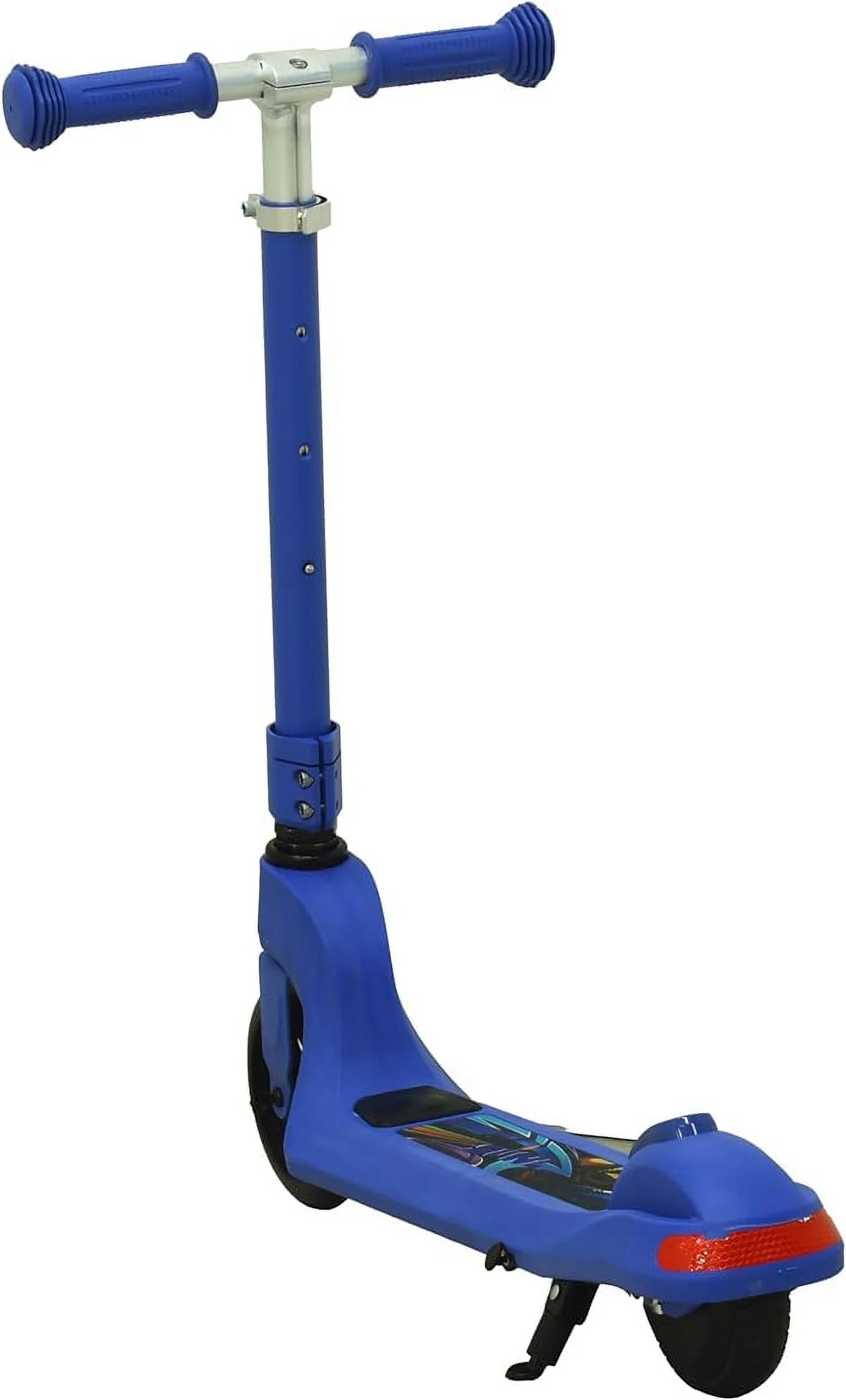 Massimo Kids 120W Electric Scooter, Max Speed 6 MPH, Max Range 6-9 Miles, Foldable and Portable (Blue)