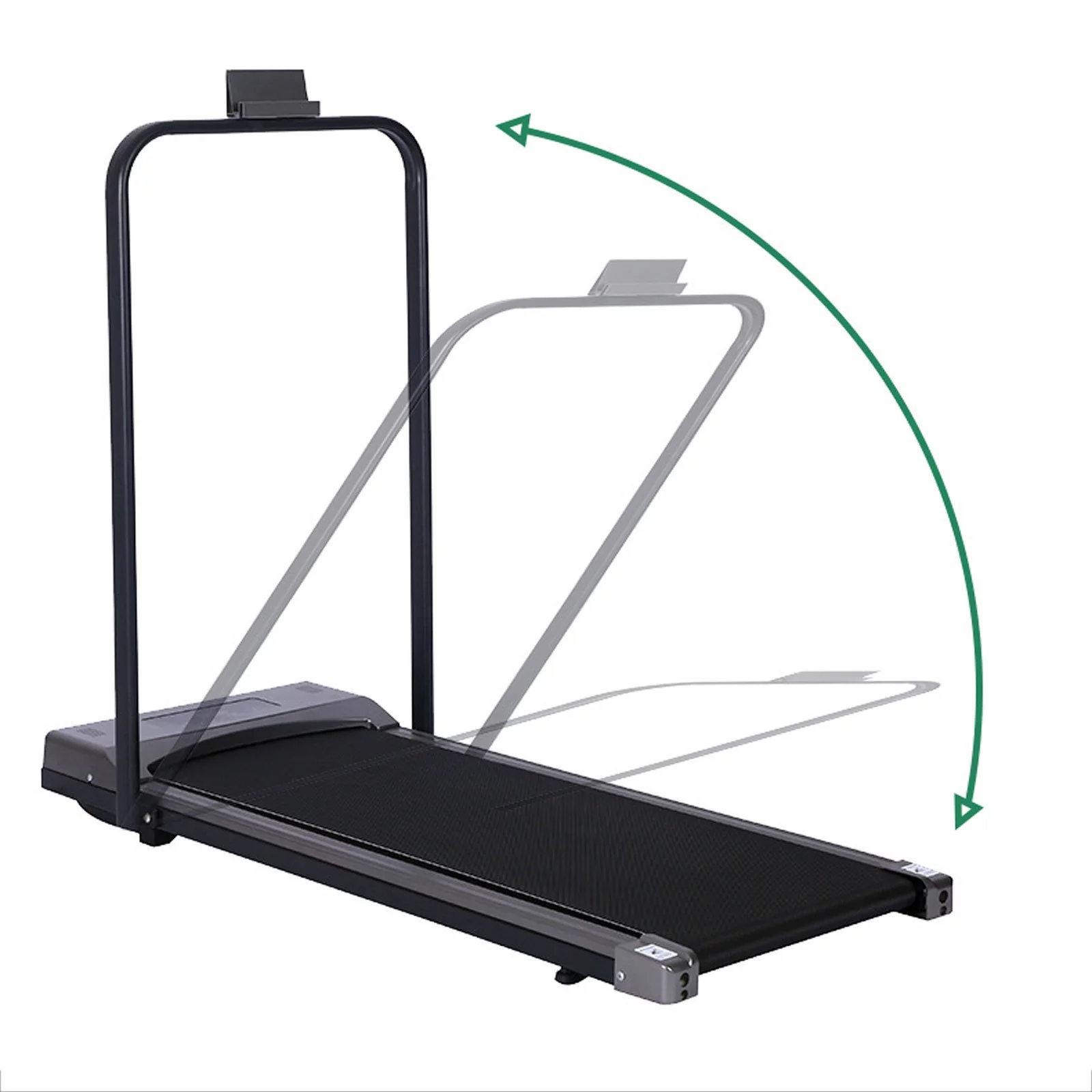 Dealovy 2 In 1 Foldable without Installation Small Electric Treadmill, Suitable for Home Clearance