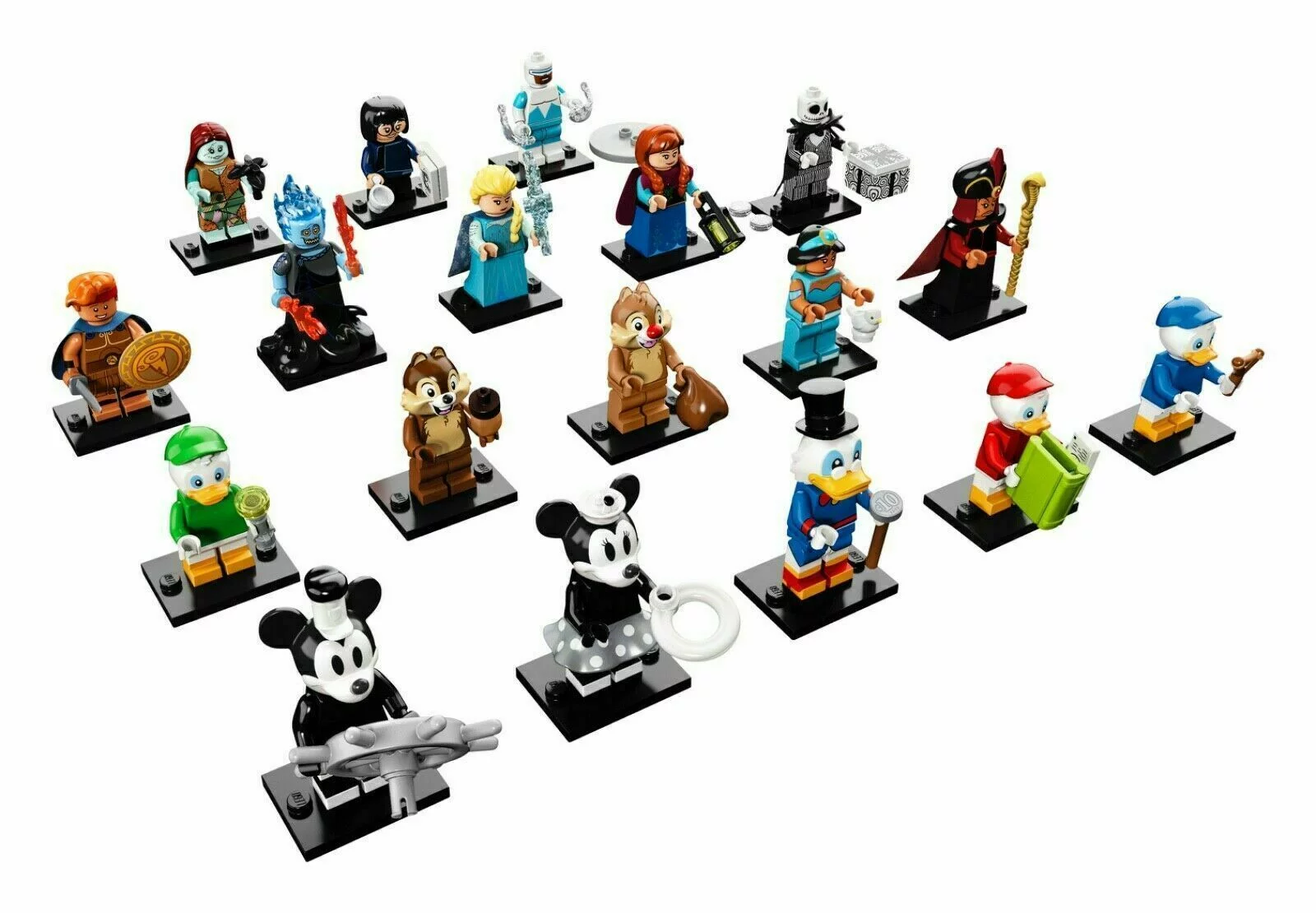 LEGO Disney Series 2 Minifigures Complete Set of 18 SEALED 71024