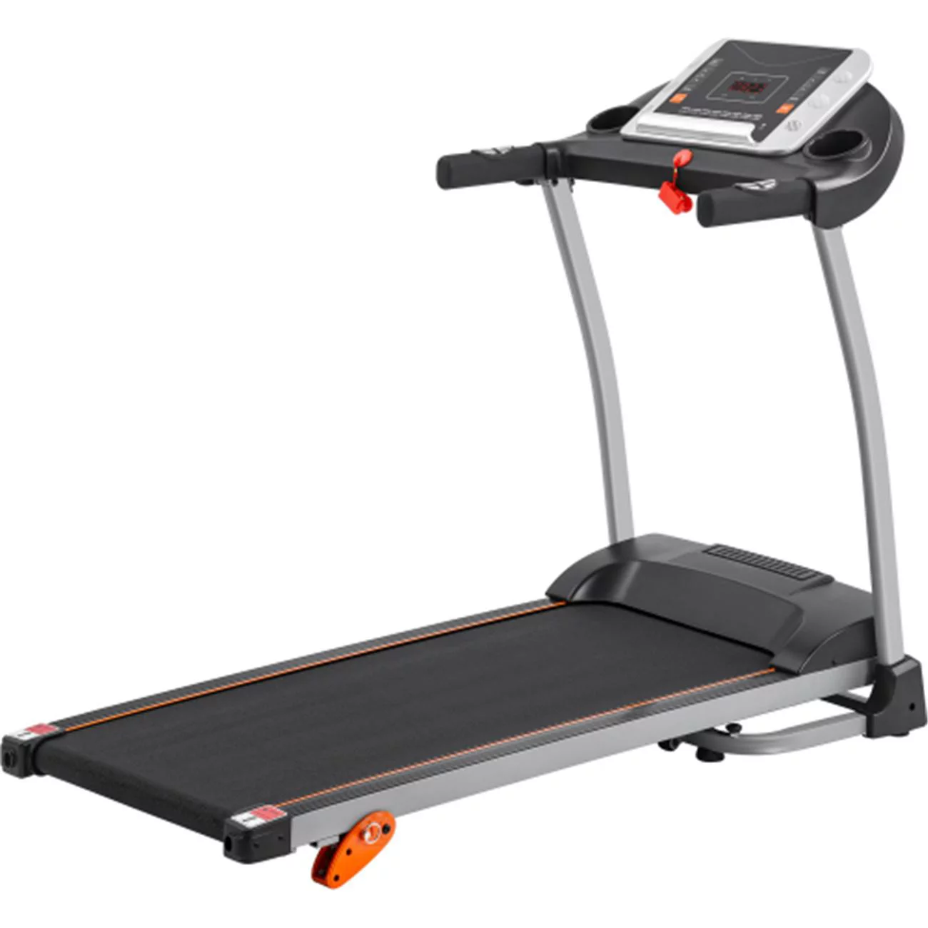 Foldable Treadmill with 3 Tilt Options, Workout Equipement with LED Display, 240lbs Weight Capacity