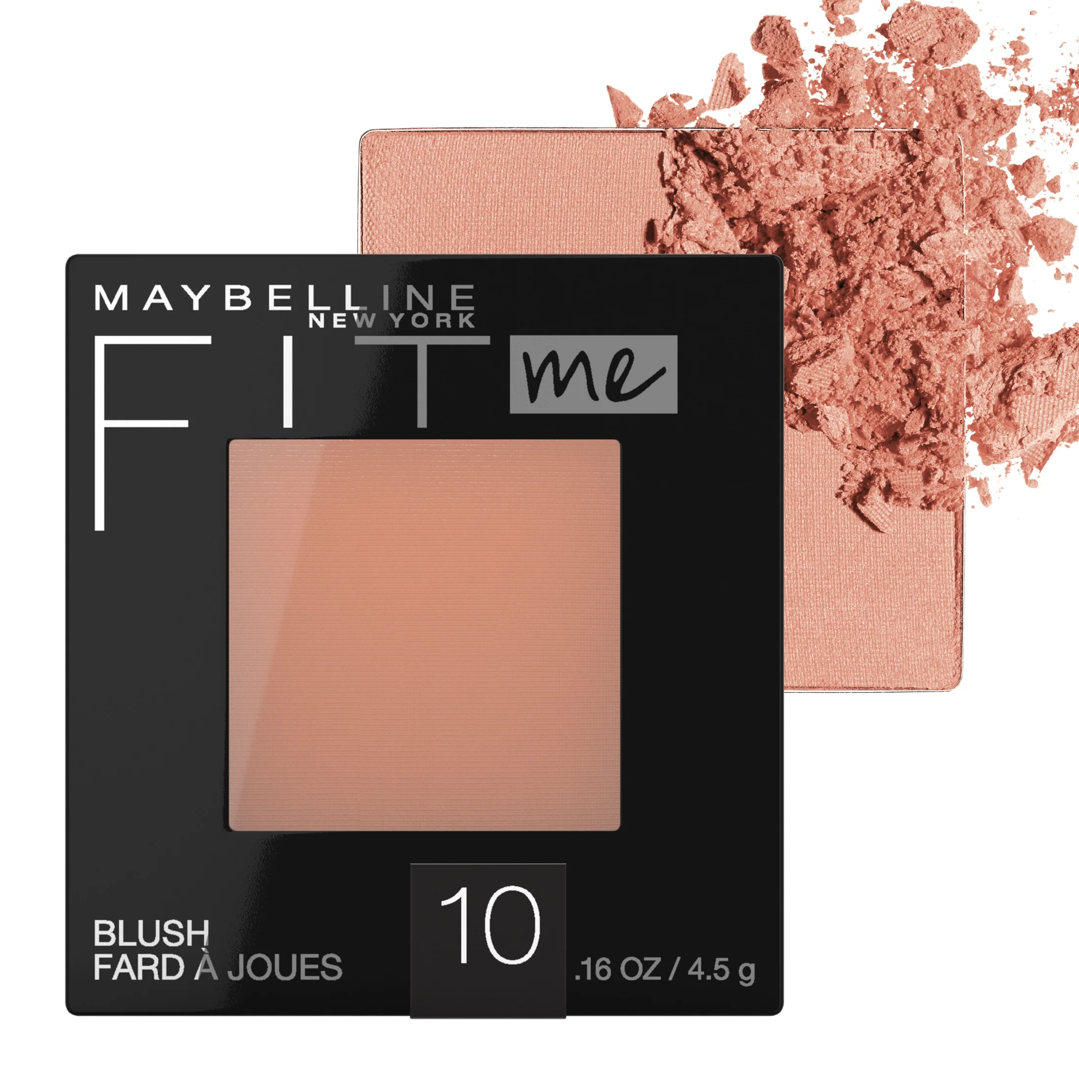 Maybelline New York Fit Me Blush, Rose, Natural, 0.16 fl oz