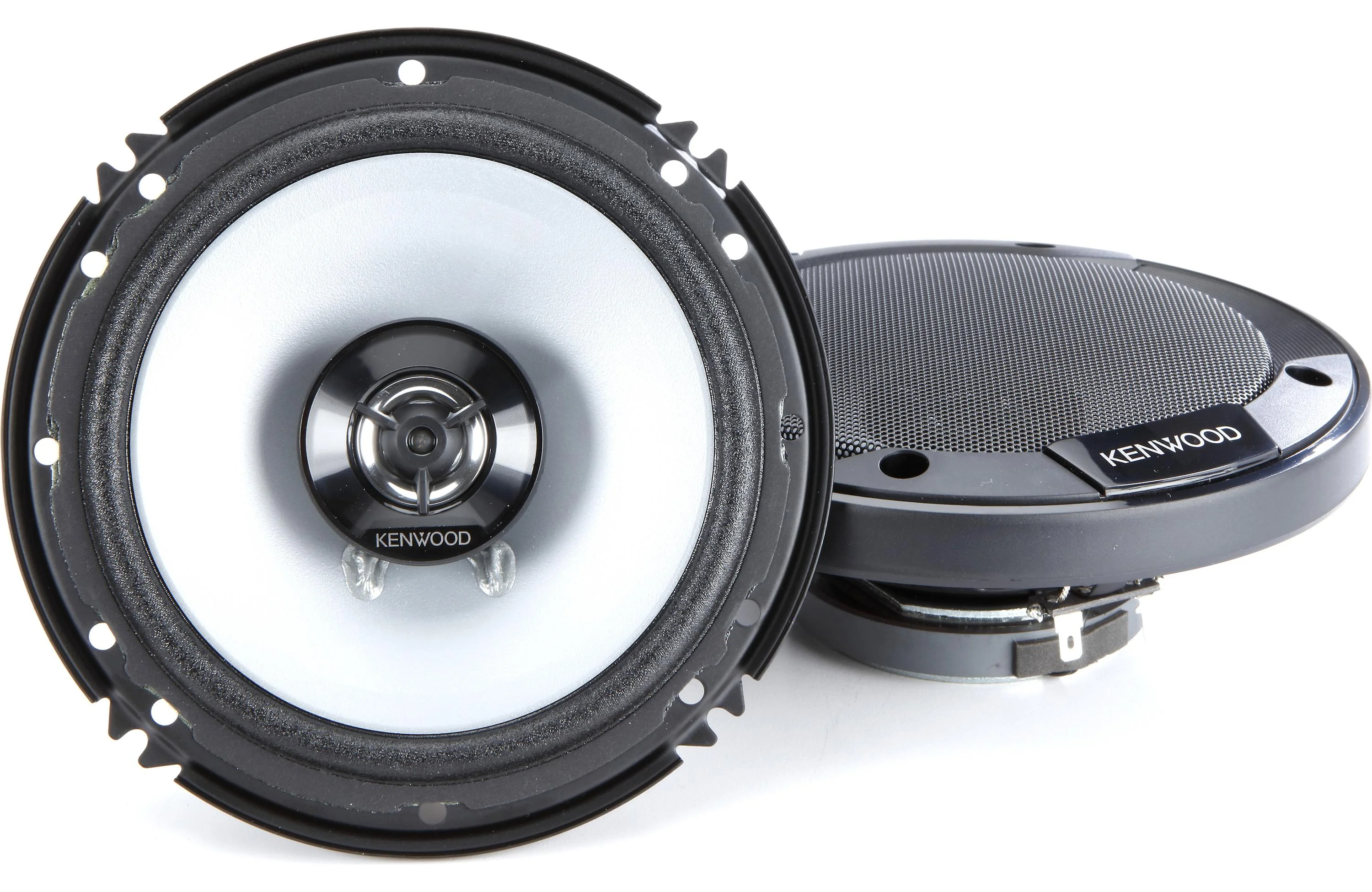 Kenwood KFC-1666S 6.5 Inch 300 Watt 2-Way Car Audio Door Coaxial Speakers (4)