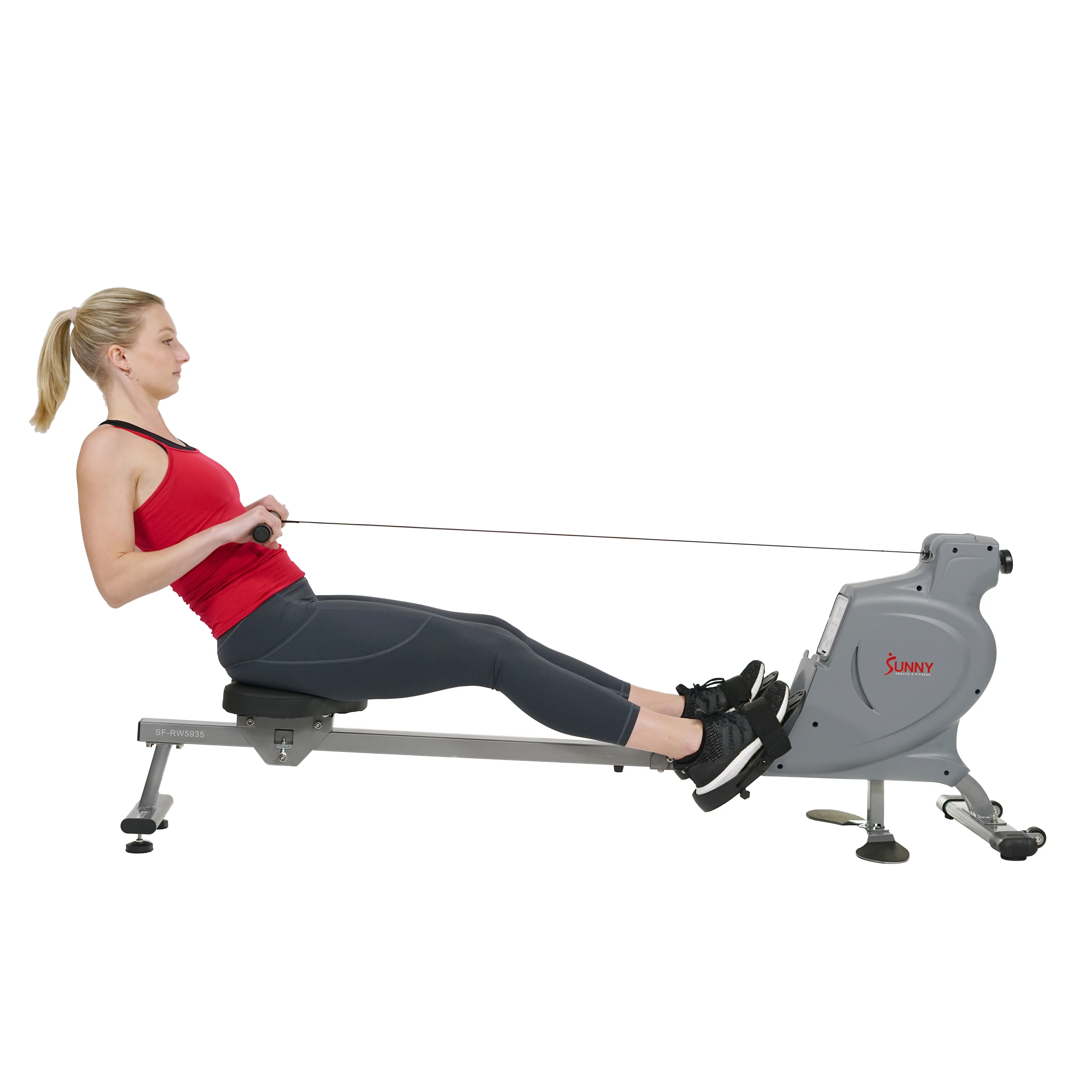 Sunny Health & Fitness Dual Rower Rowing Machine – SF-RW5935