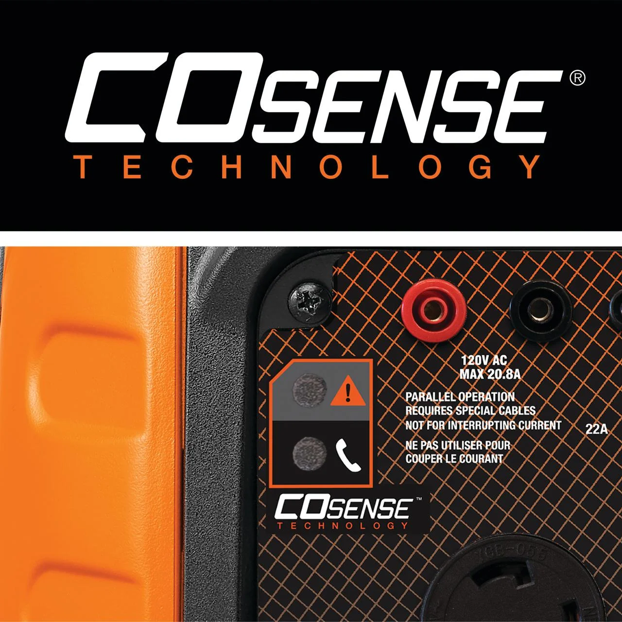 Generac 7153 GP3300i Gas Powered Portable Inverter Generator with COSense- 50ST