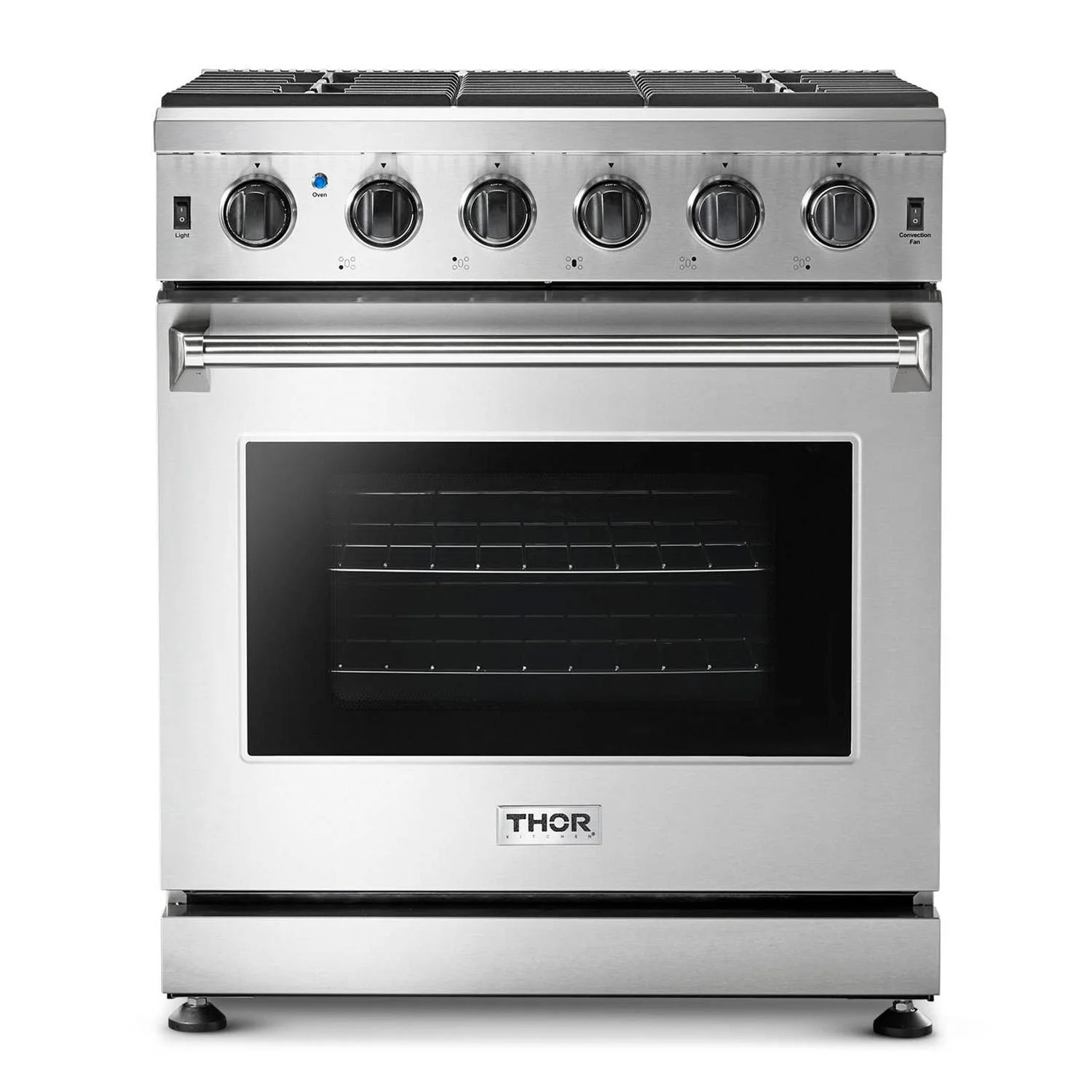 Thor Kitchen Lrg3001ulp Liquid Propane 30″ Wide 4.5 Cu. Ft. Capacity Freestanding Gas