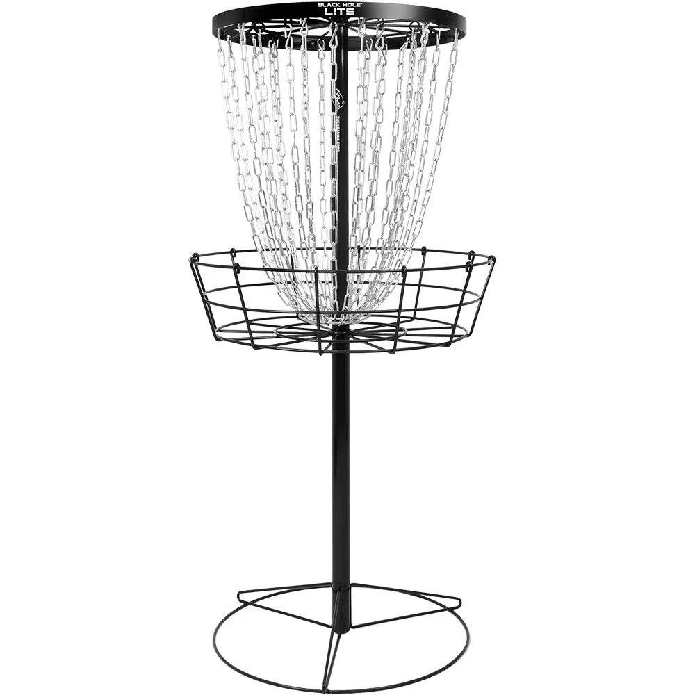 MVP Black Hole Lite 24-Chain Disc Golf Basket