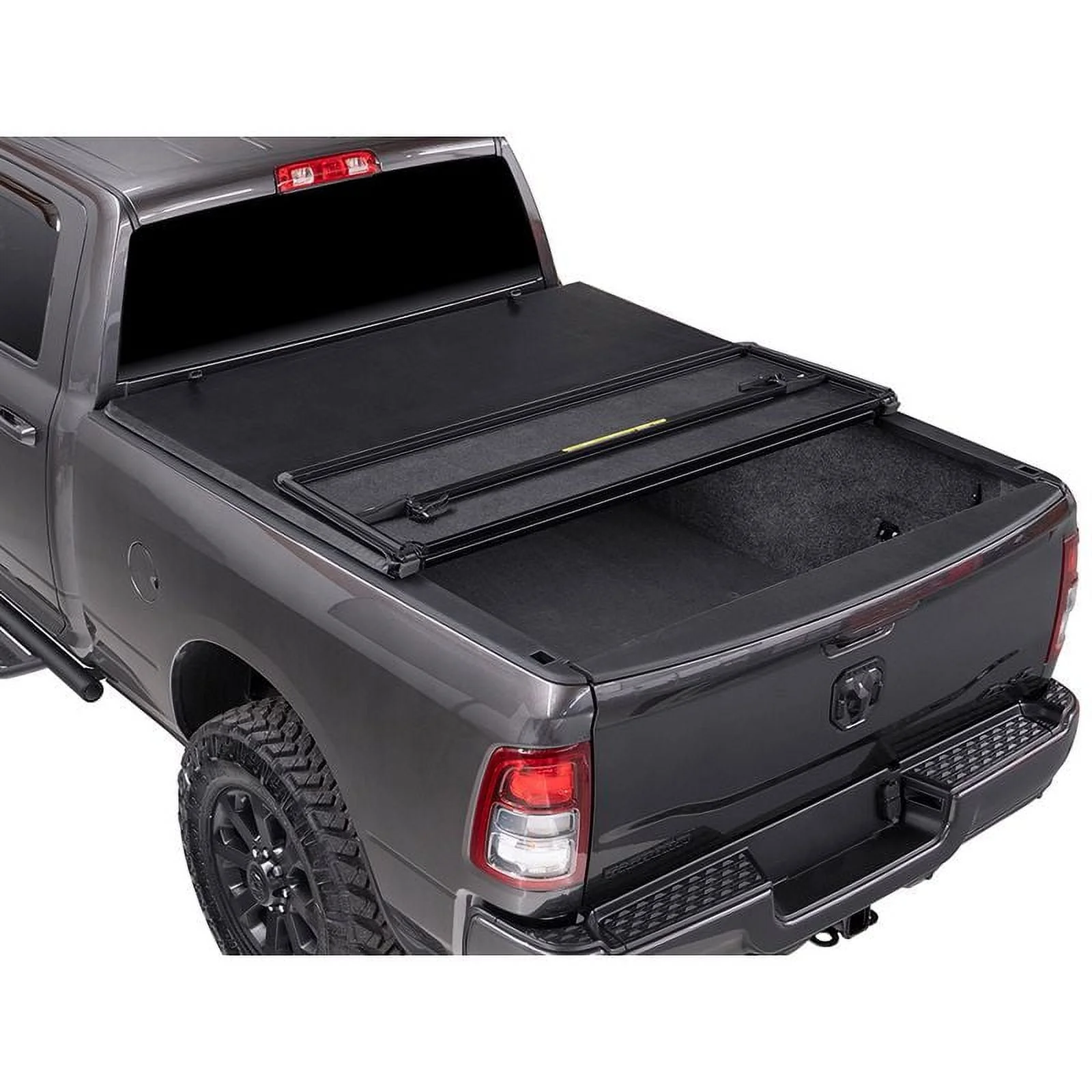 Tonno Pro Hard Fold, Hard Folding Truck Bed Tonneau Cover | HF-551 | Fits 2005 – 2015 Toyota Tacoma 5′ Bed (60.3″)