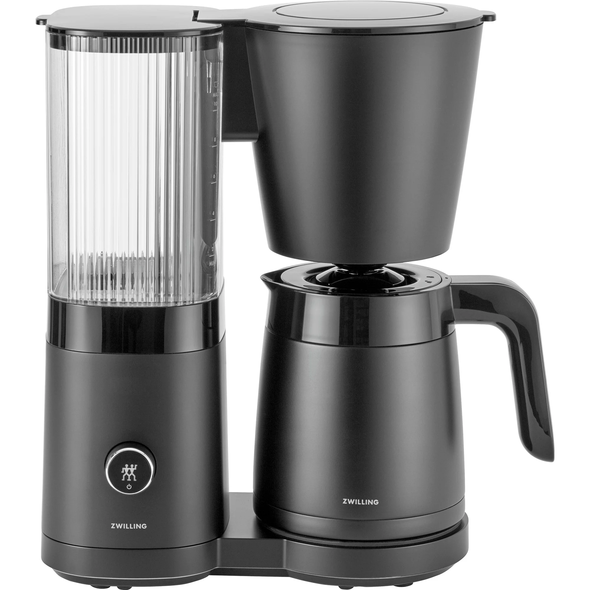 ZWILLING Enfinigy Drip Coffee Maker with Thermo Carafe 10 Cup, Awarded the SCA Golden Cup Standard, Silver