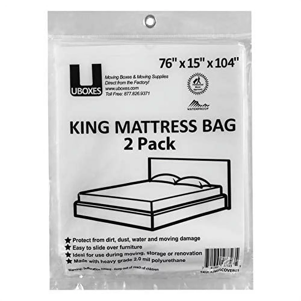 King Mattress Cover – 2 Pk