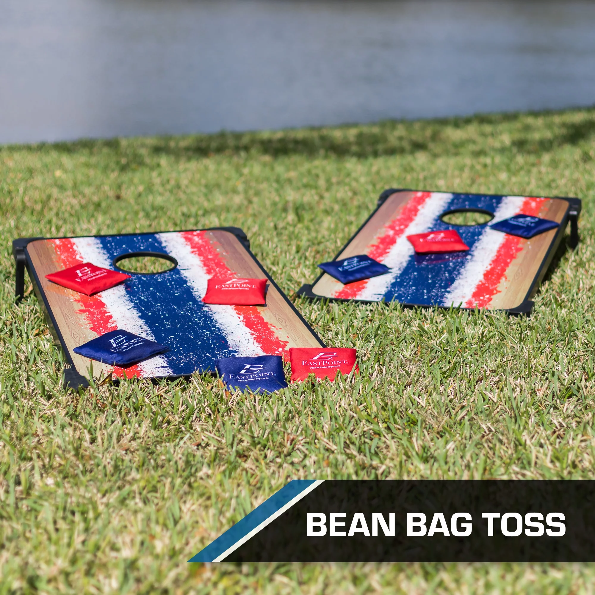 EastPoint Sports Bean Bag Toss and Tic Tac Toss Game Duo Set, 36″ x 24″