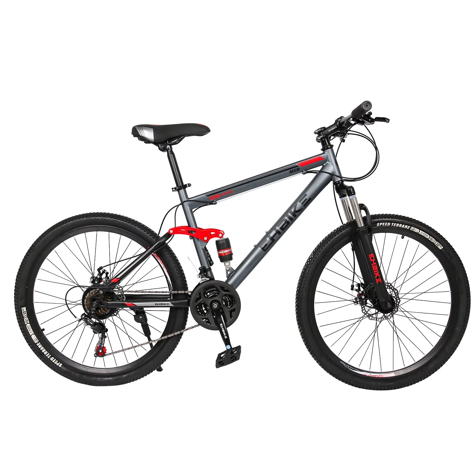 Guzom Adult Mountain Bikes- Mountain Bike, 26 inch 21 Speed Road Bike for Adults Men and Womenk