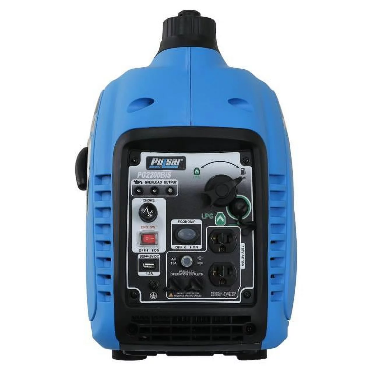 Pulsar  2200W Portable Dual Fuel Quiet Inverter Generator