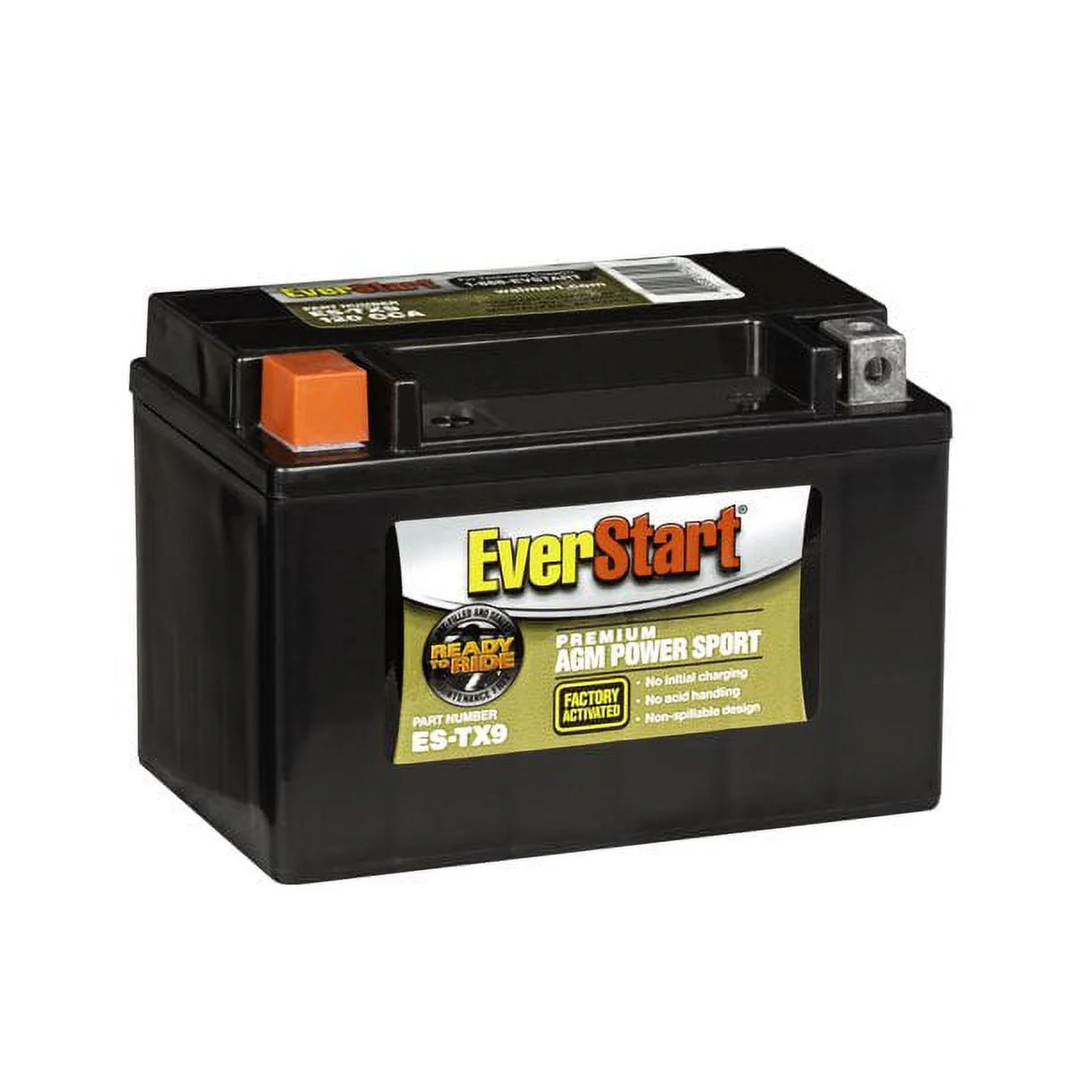 EBX14AHL EverStart Factor Activated PowerSport 12 Volt Battery